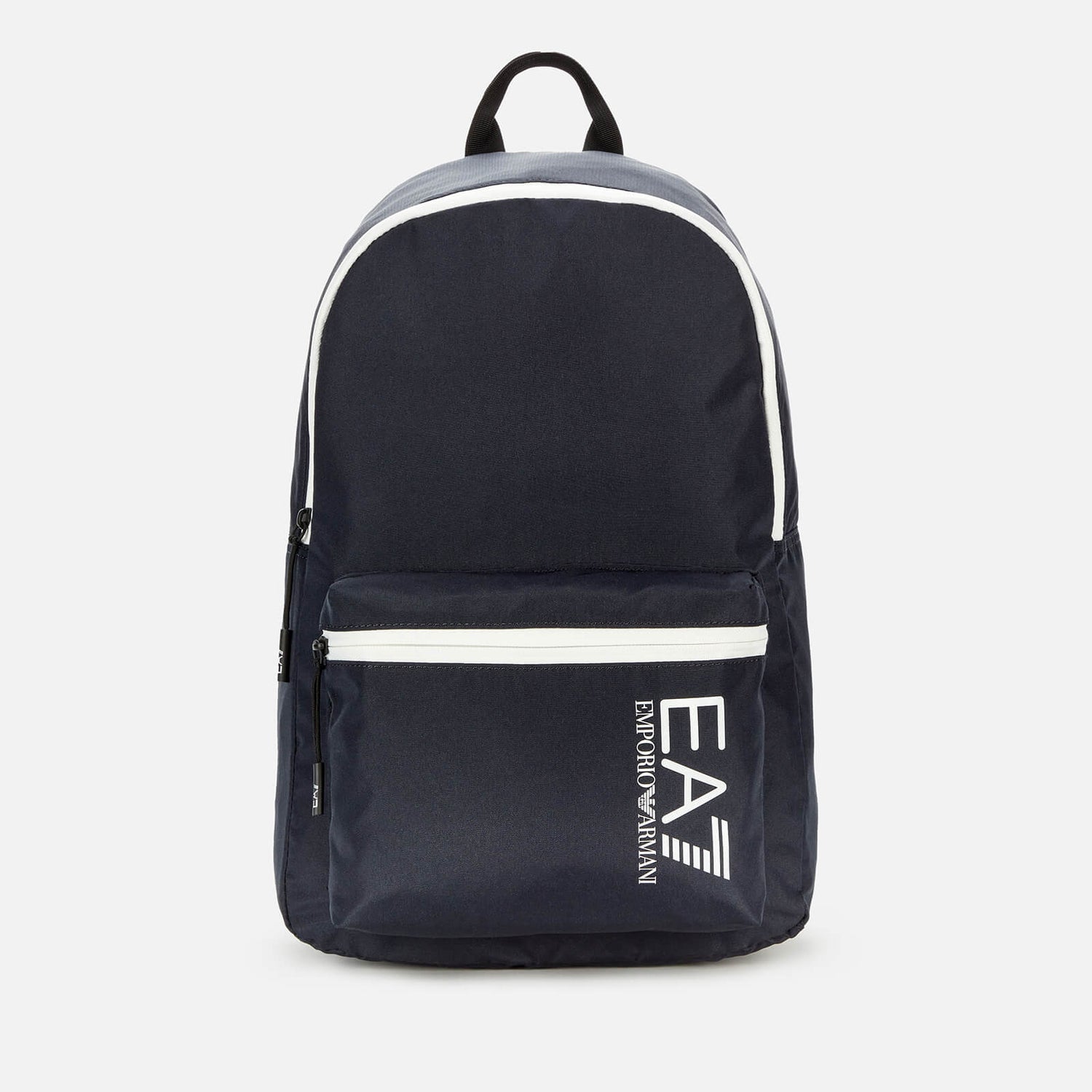 EA7 Men's Tape Logo Backpack - Night Blue/White