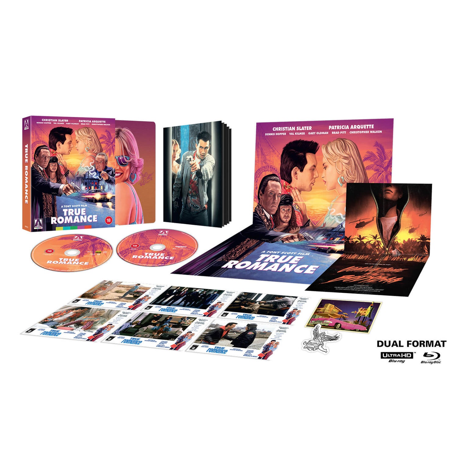 True Romance - Zavvi Exclusive 4K Ultra HD Deluxe Steelbook (Includes Blu-ray)