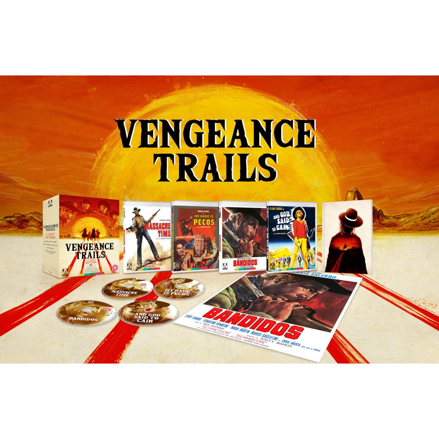 Vengeance Trails: Four Classic Westerns Limited Edition