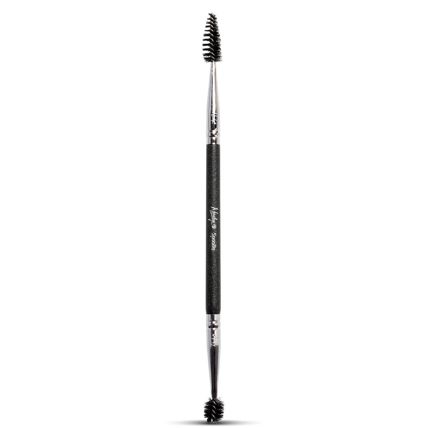 Brosse en spirale à sourcils et cils Nanshy - Noir onyx