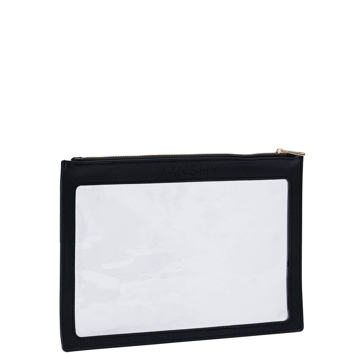 Сумка для хранения косметических средств Nanshy Clear Pouch, оттенок Black