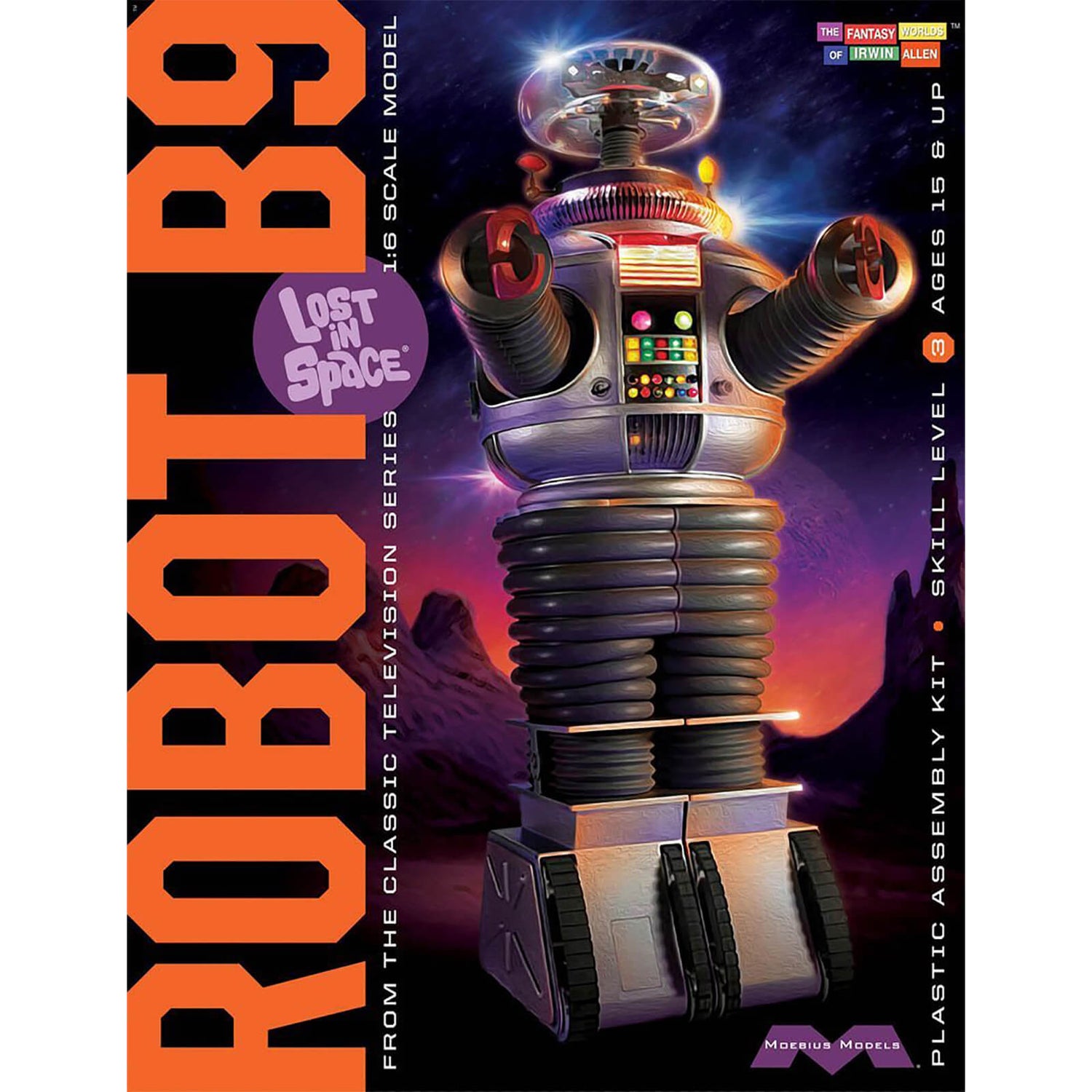 1:6 B9 Robot Lost in Space - Plastic Model Kit