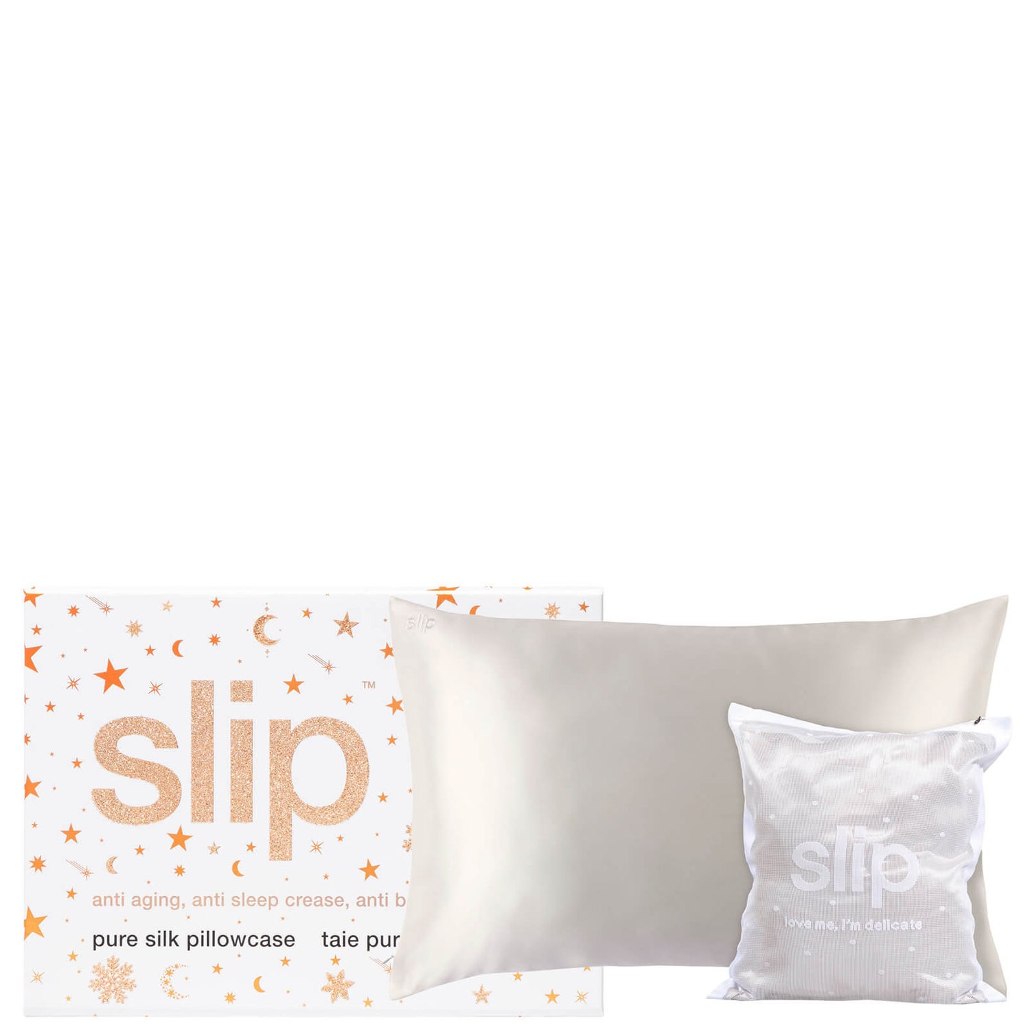 Slip Love Me I'm Delicate Gift Set - Blanc