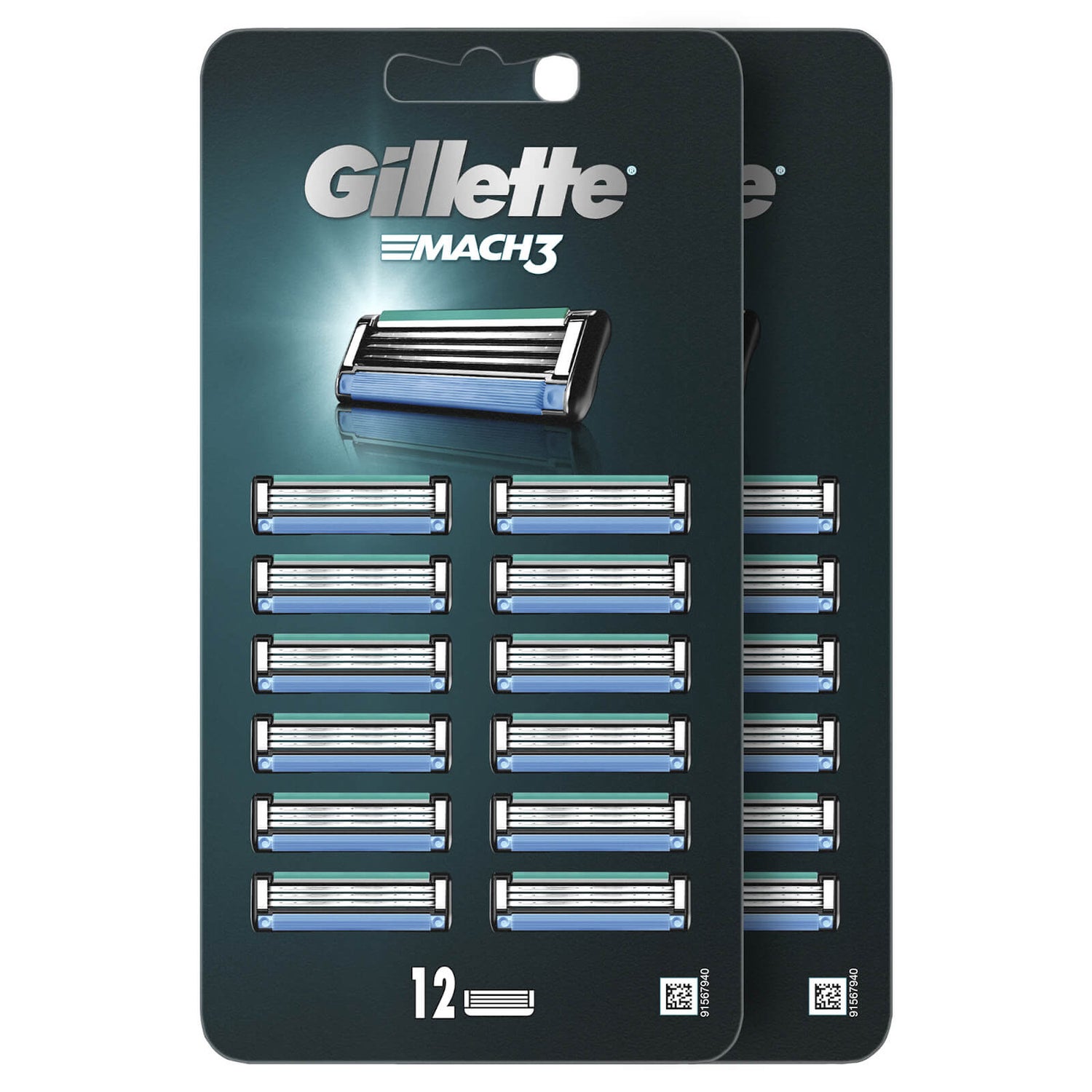 Gillette Mach3 24 Blade Refills
