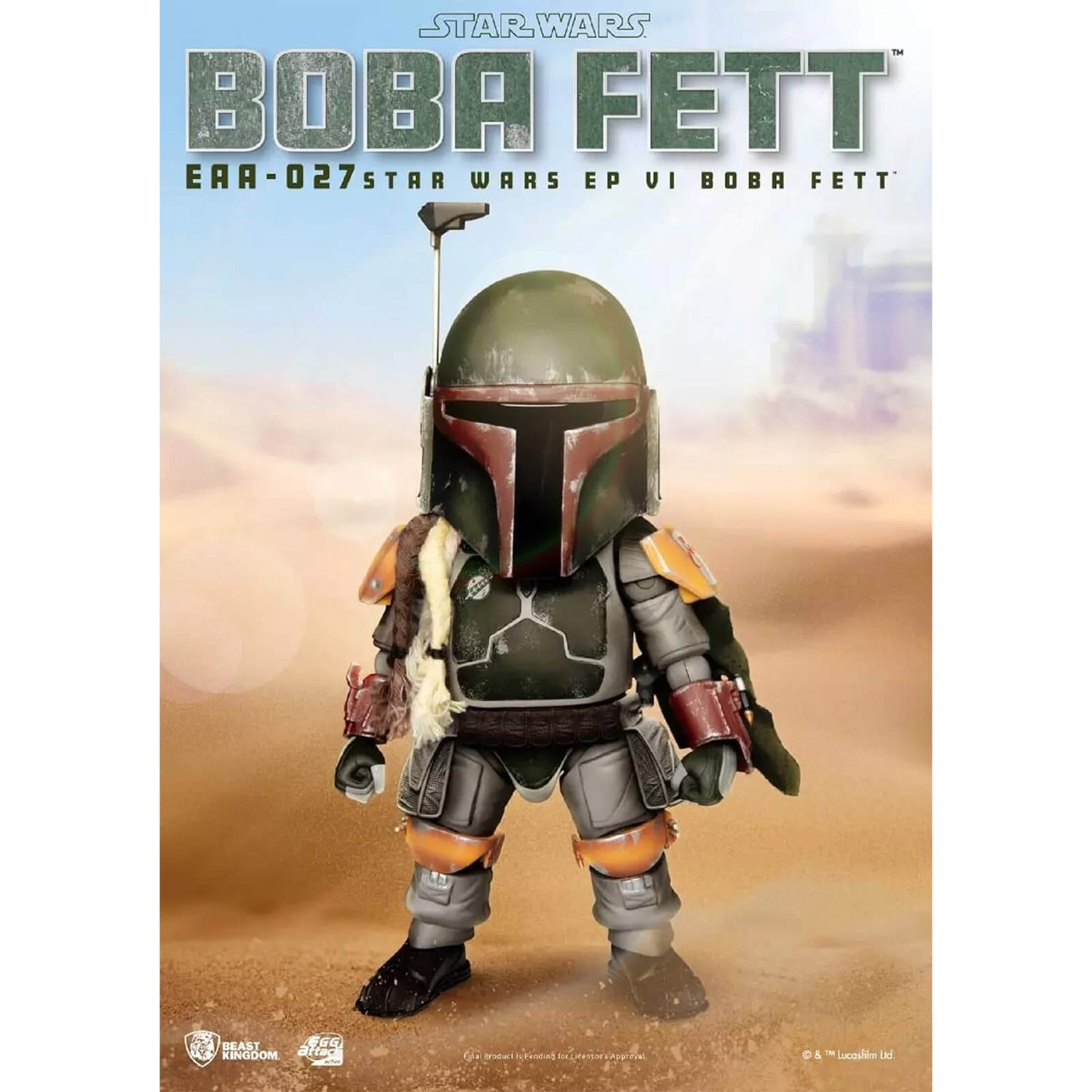 Beast Kingdom Return Of The Jedi Egg Attack Action Figure - Boba Fett