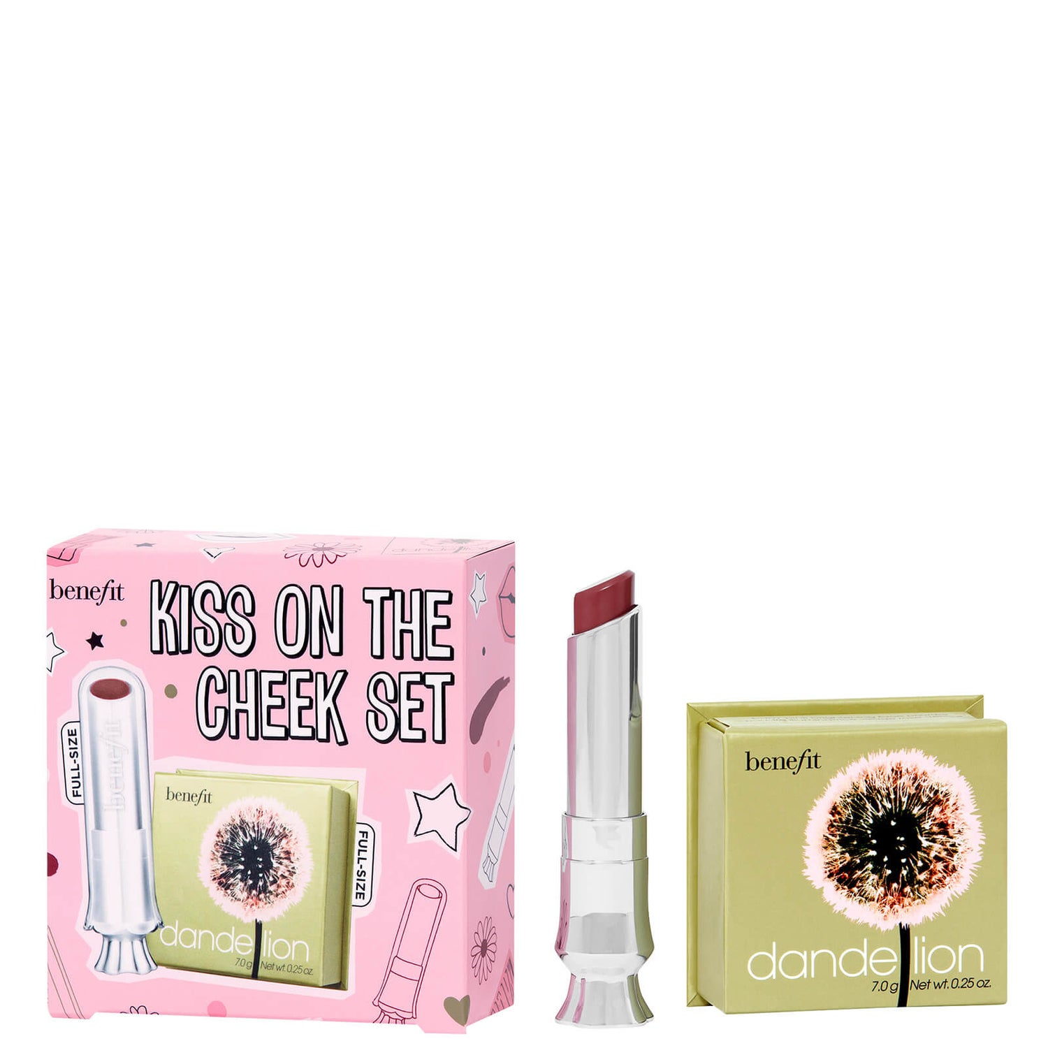 benefit Kiss on the Cheek Colour Lip Balm and Brightening Blush Duo