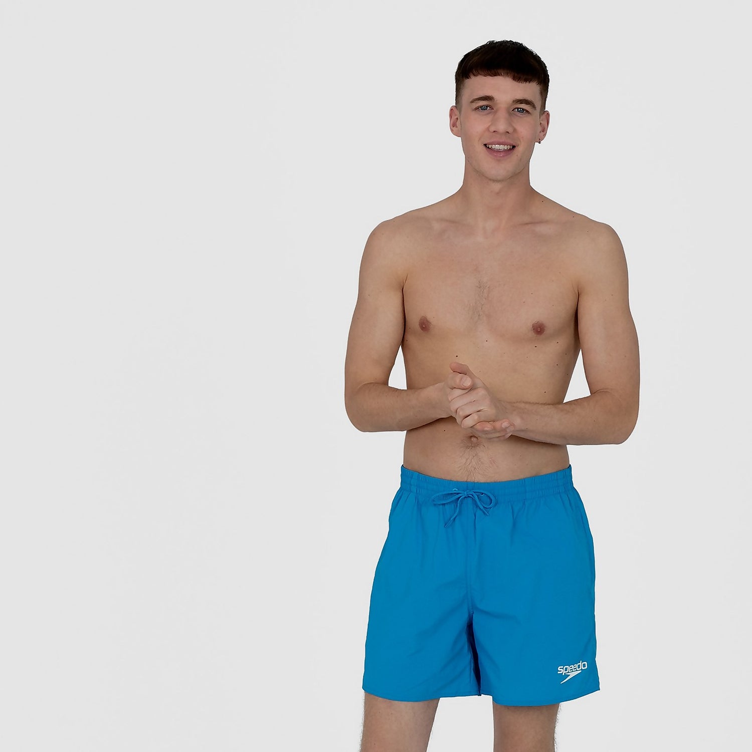solo Rondlopen Kruiden Men's Essentials 16" Swim Shorts Blue | Speedo