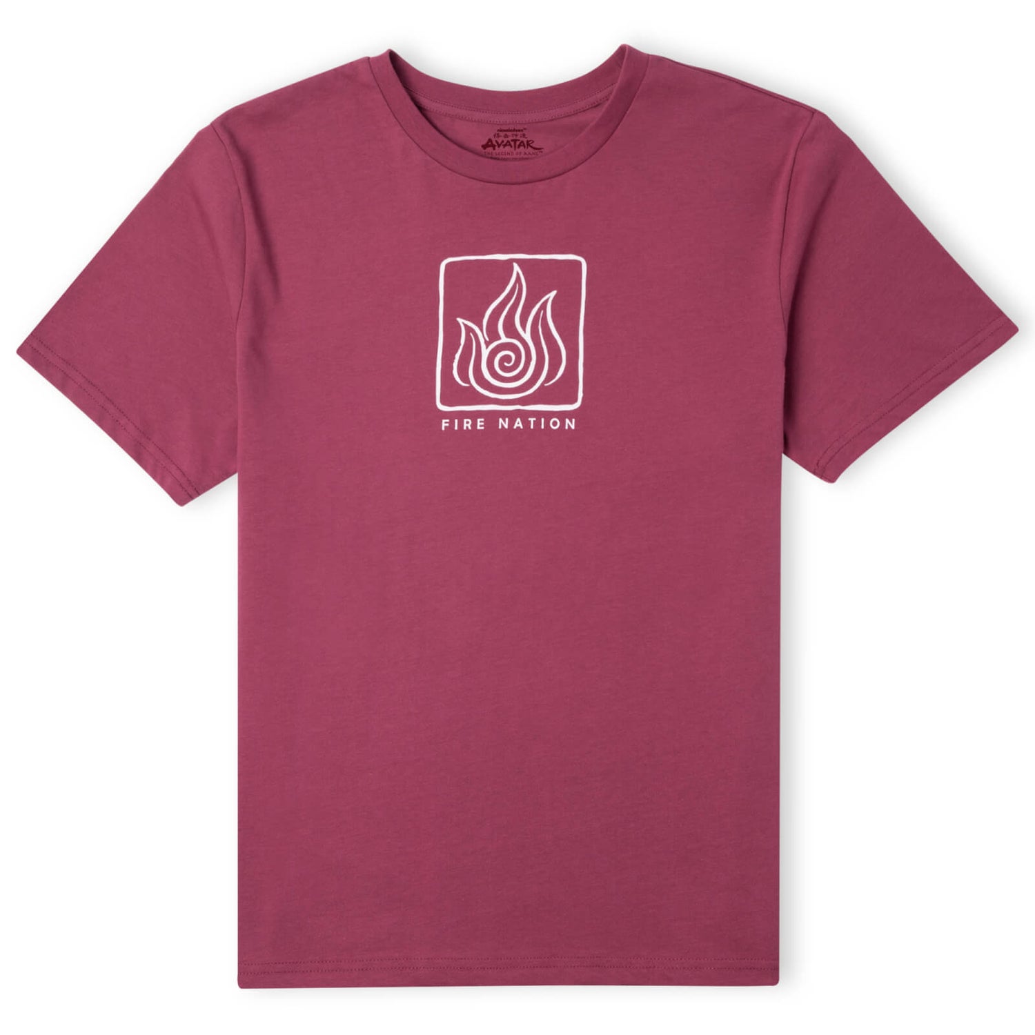 Avatar Fire Nation Unisex T-Shirt - Burgundy