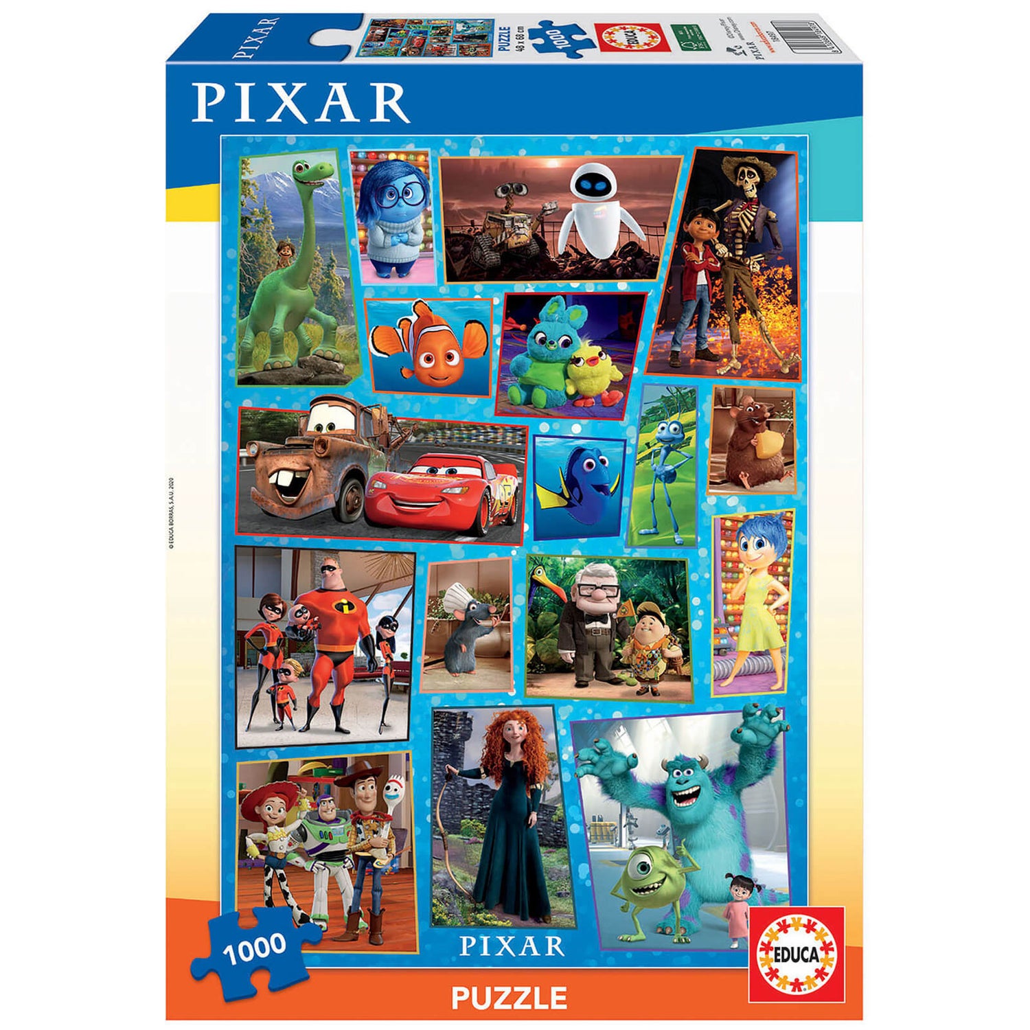 Disney Pixar Jigsaw Puzzle (1000 Pieces)