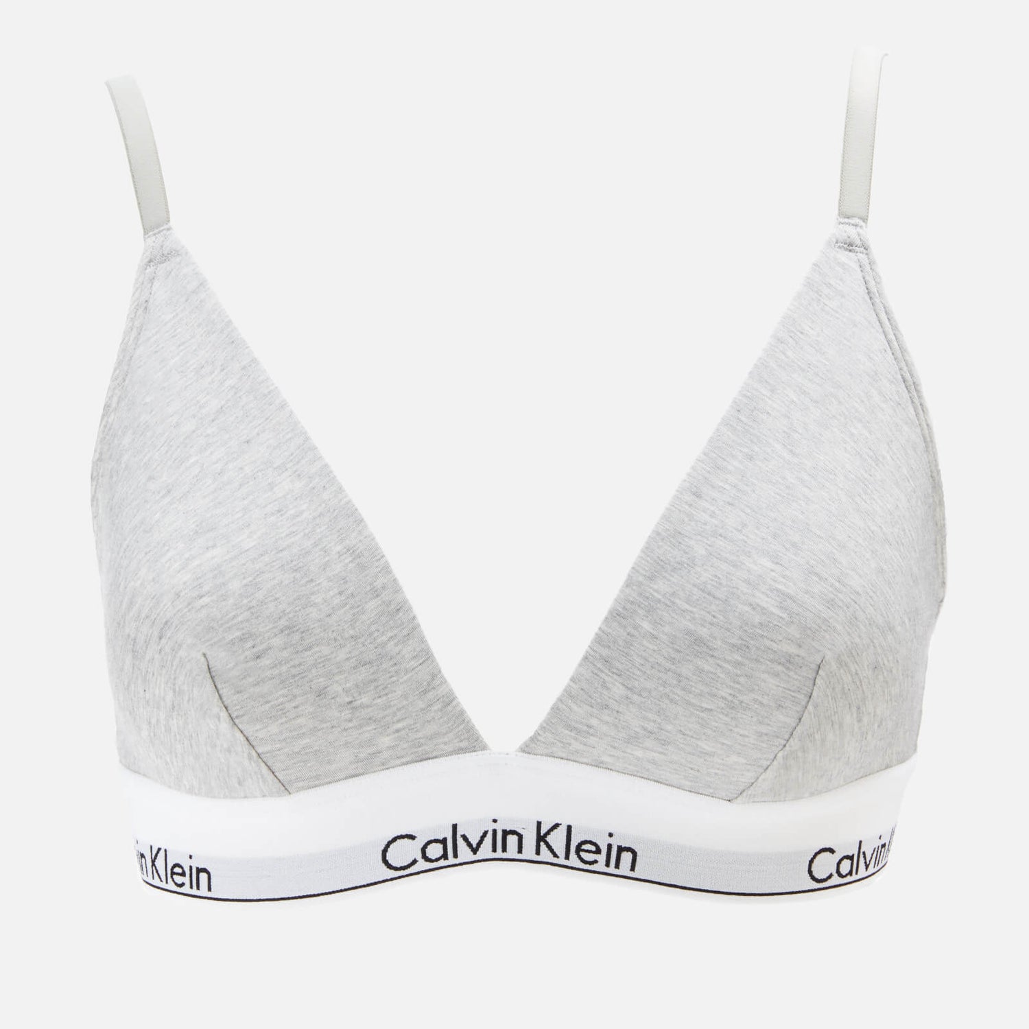 Calvin Klein Women's Triangle Bra Grey - L