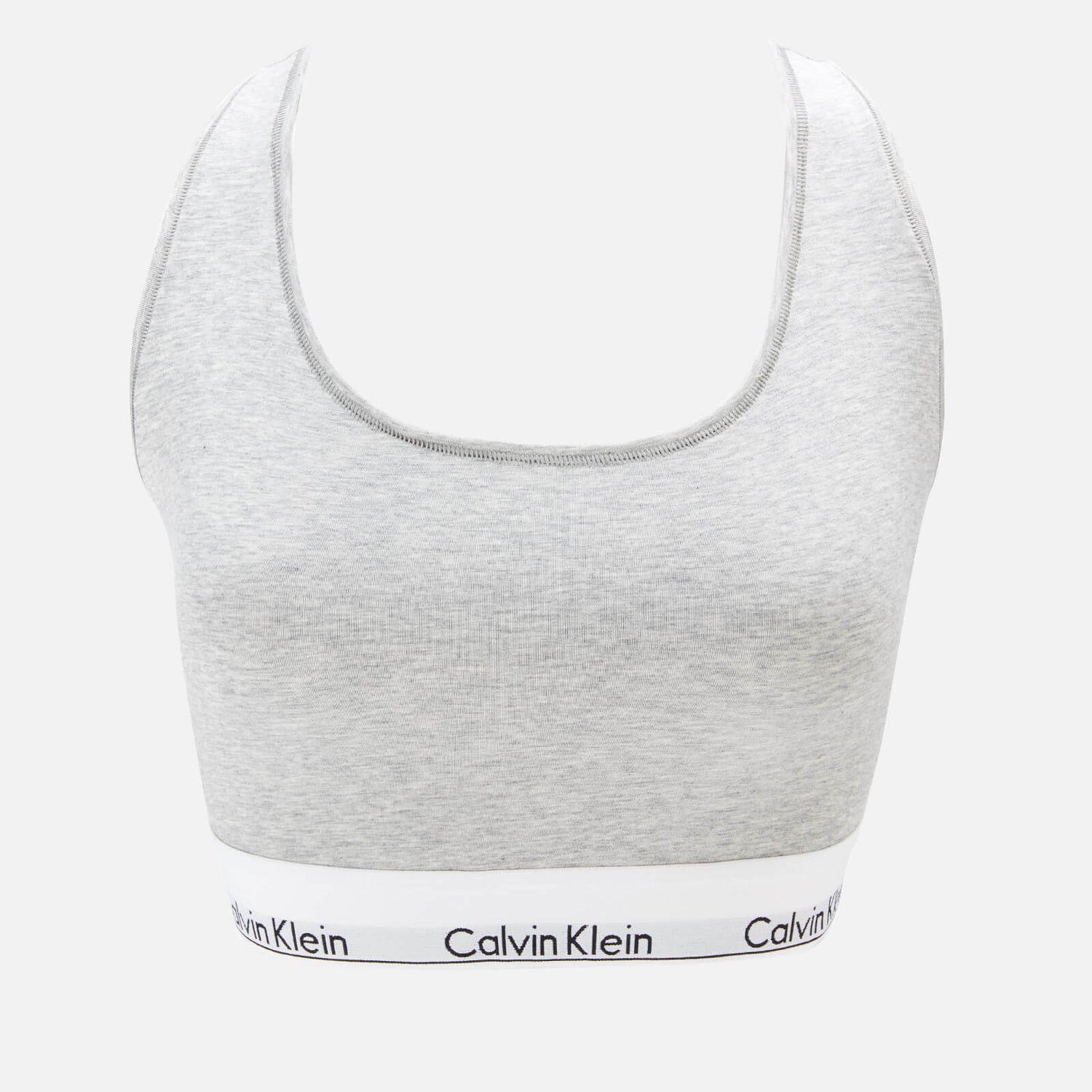 Calvin Klein Women's Bralette Plus Size Grey - 1XL