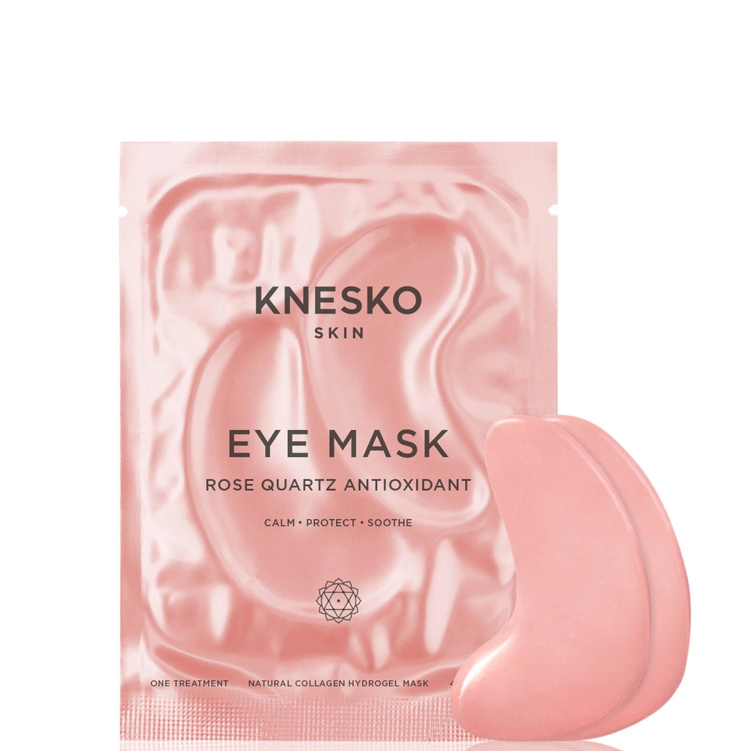 Knesko Skin Rose Quartz Antioxidant Eye Mask 6 Treatments 25ml