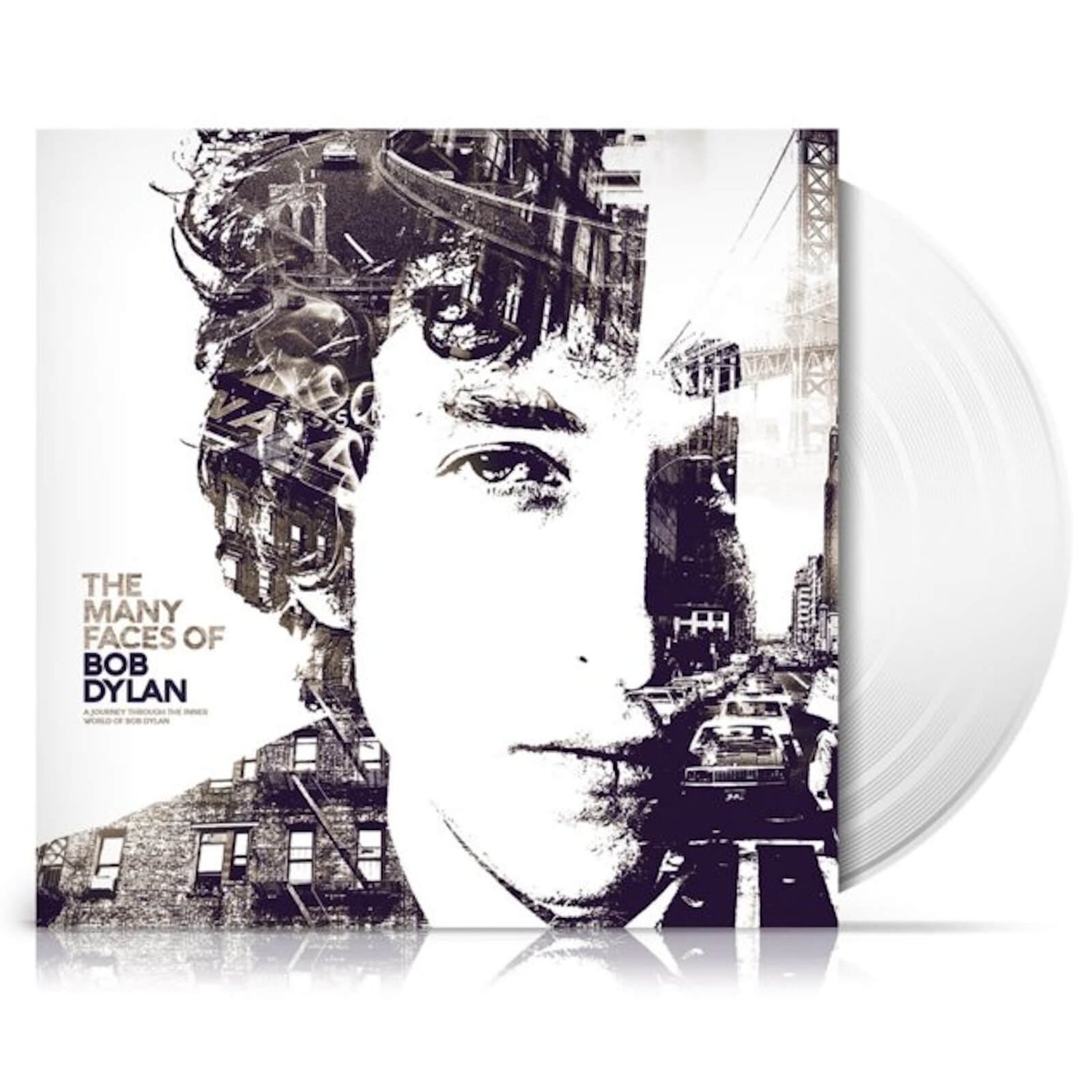 De vele gezichten van Bob Dylan (Limited Edition) Transparant 2LP