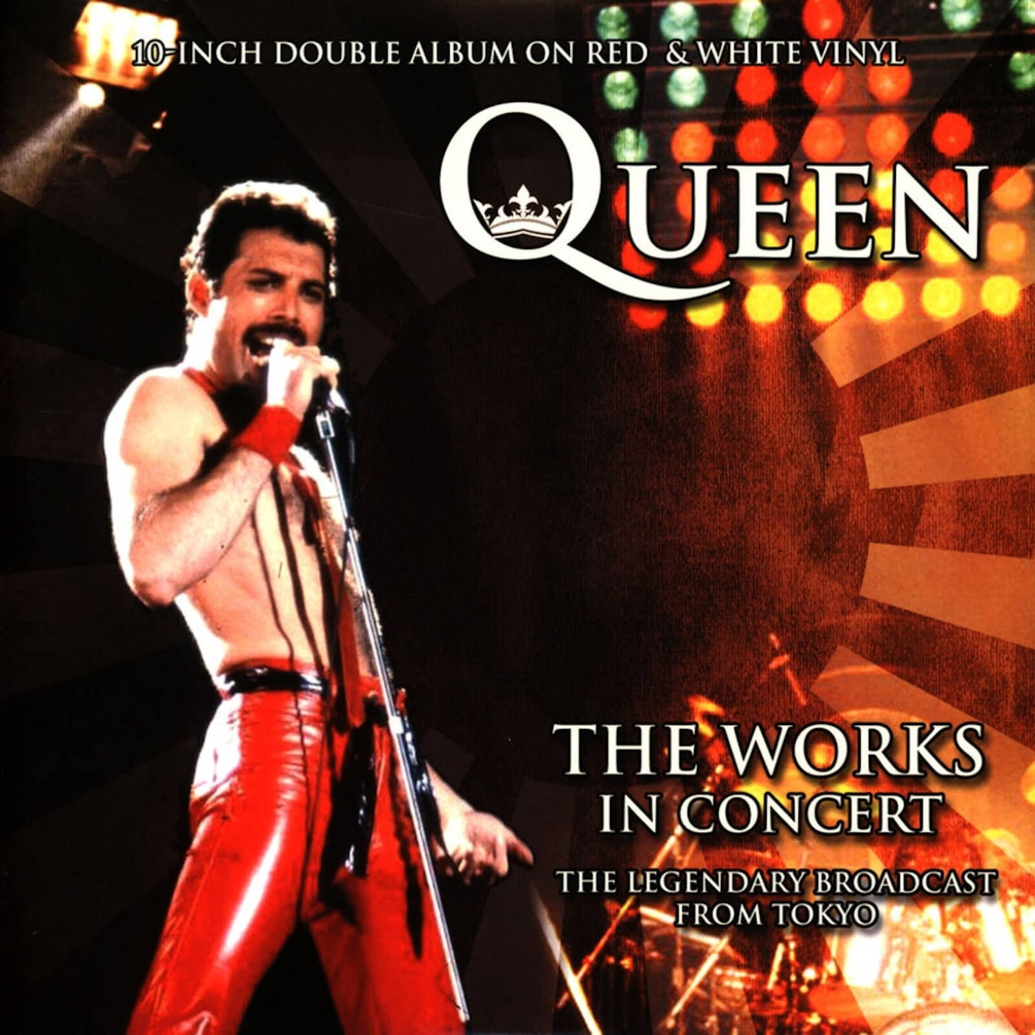 Queen - The Works In Concert (Red & White Vinyl) 2x10"
