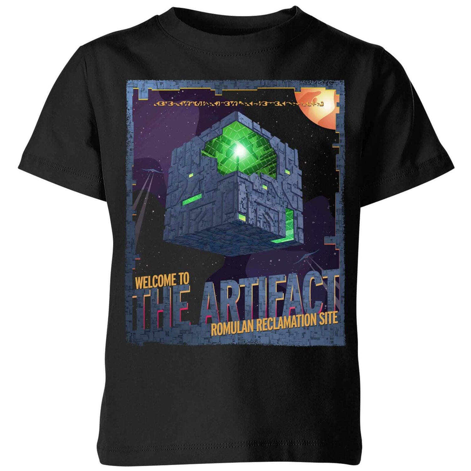 Camiseta para niño Star Trek: Picard Welcome To The Artifact - Negro
