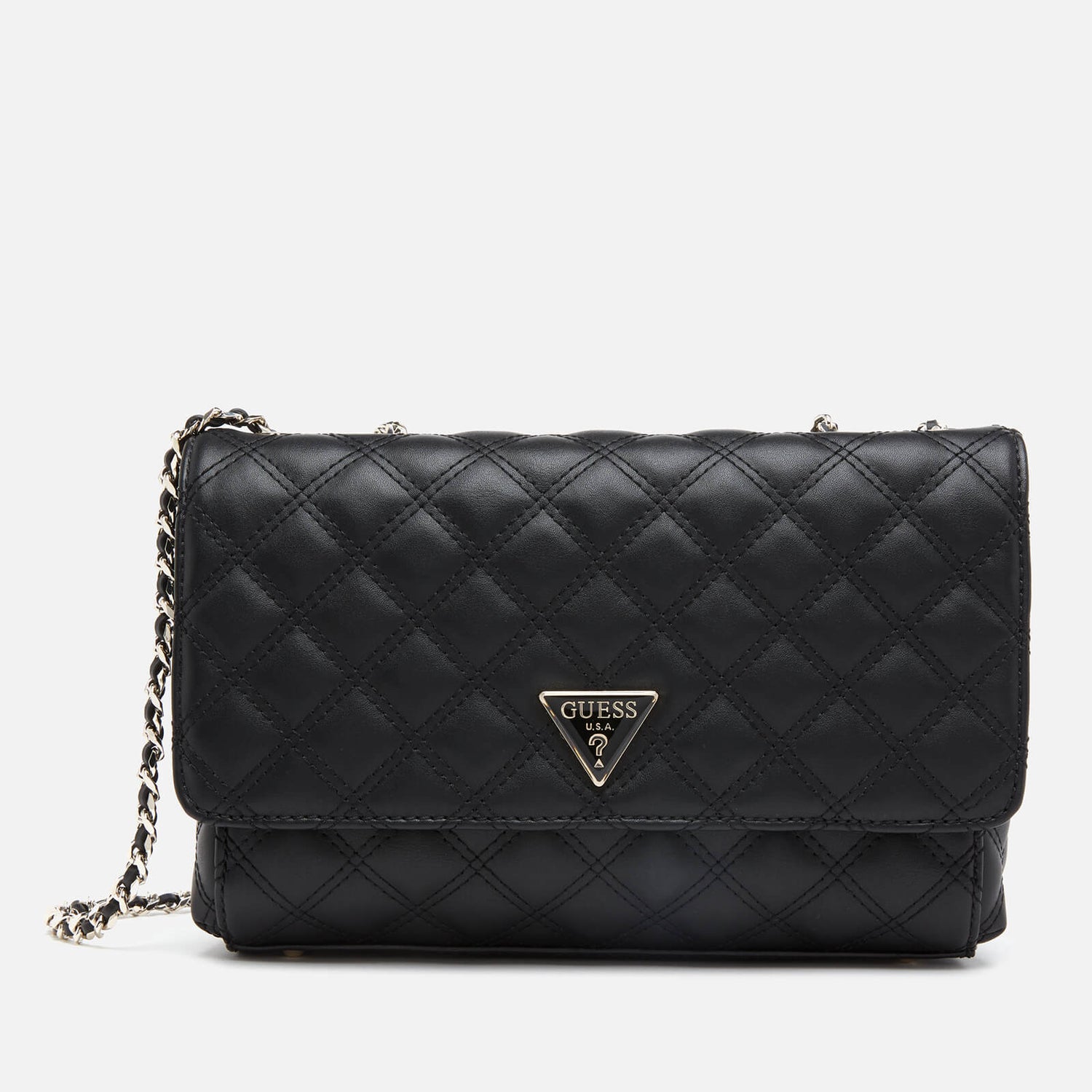 Guess Women's Cessily Convertible Xbody Flap - Black