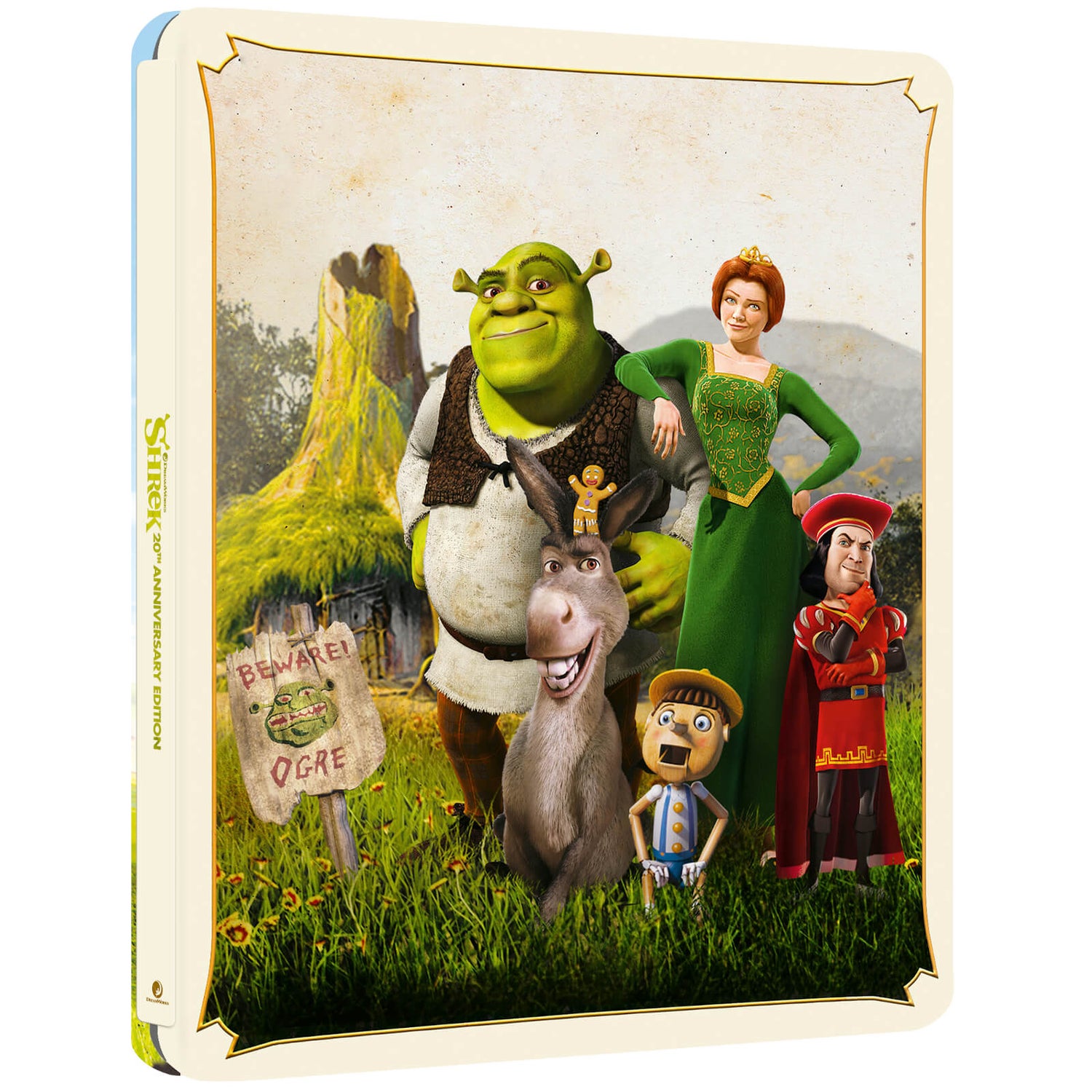 Shrek - Coffret Exclusivité Zavvi 20e anniversaire 4K Ultra HD (Blu-ray inclus)