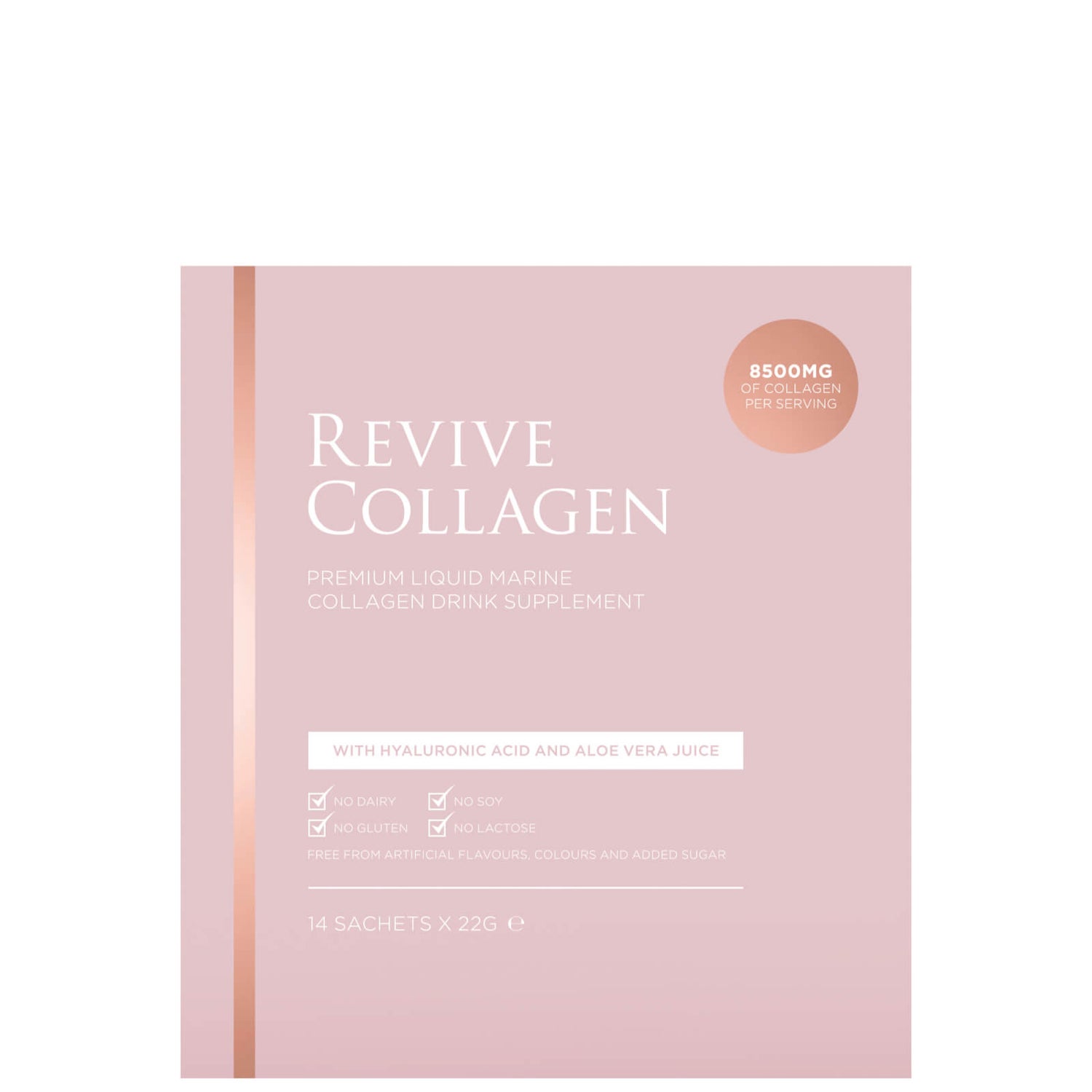 Revive Collagen Premium Liquid Hydrolysed Marine Collagen Drink - 14 Sachets