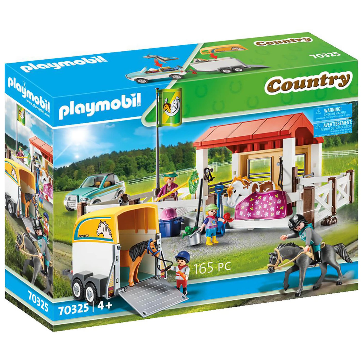 Rust solopgang fjols Playmobil Horse Farm Set (70325) Toys - Zavvi US