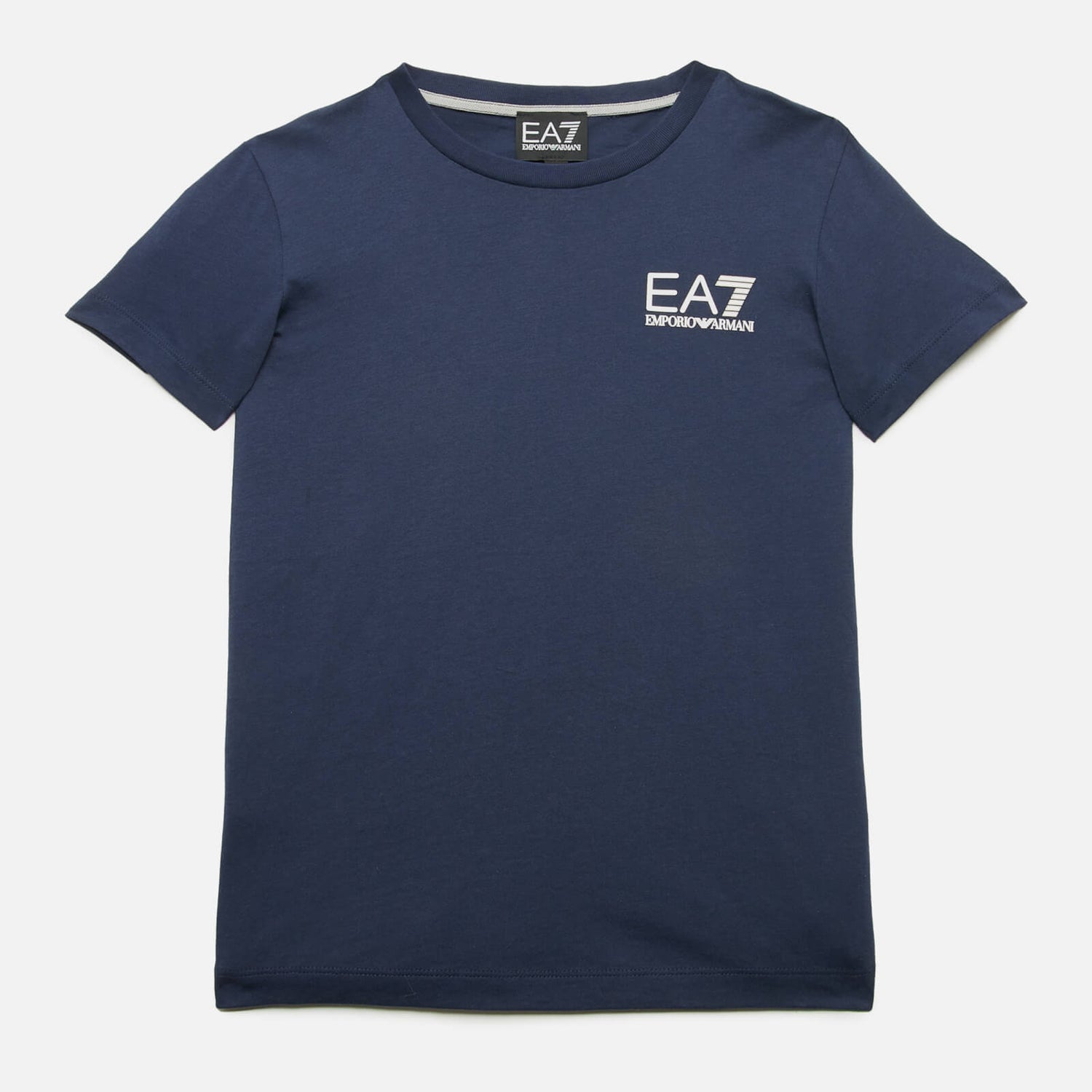 Emporio Armani EA7 Boys' Core Identity T-Shirt - Navy - 4 Years