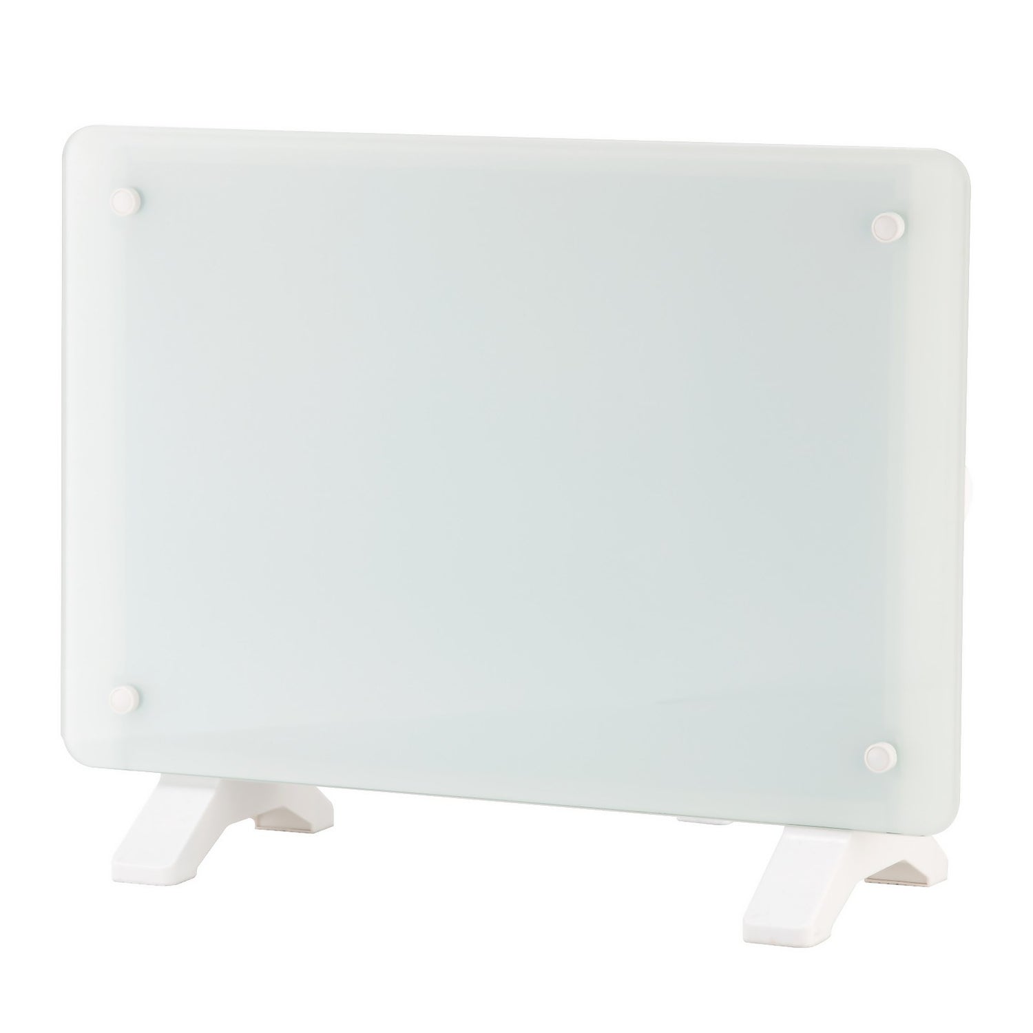 White Glass Panel Heater - 2200W