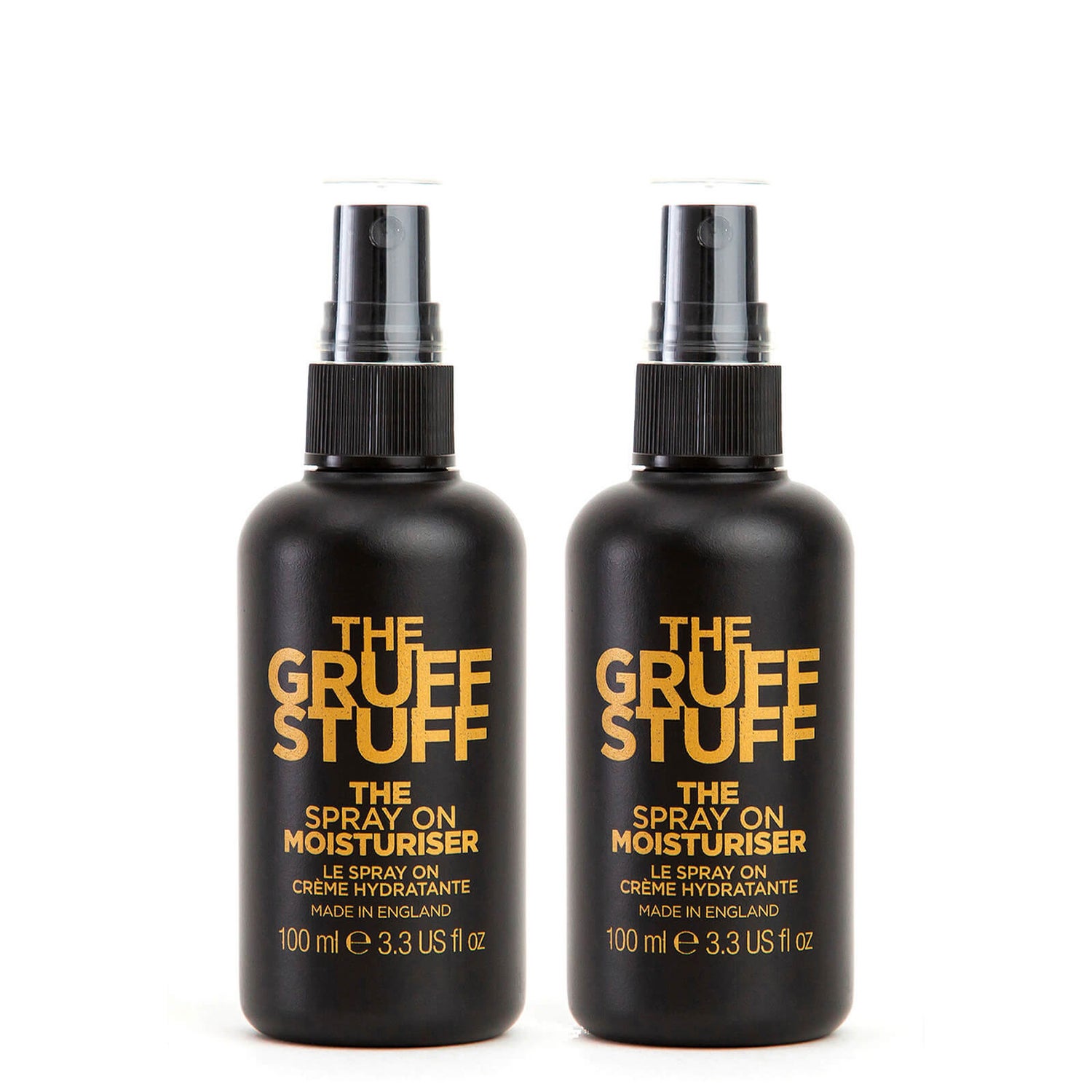 The Gruff Stuff The Spray On Moisturiser Duo (Worth £50.00)