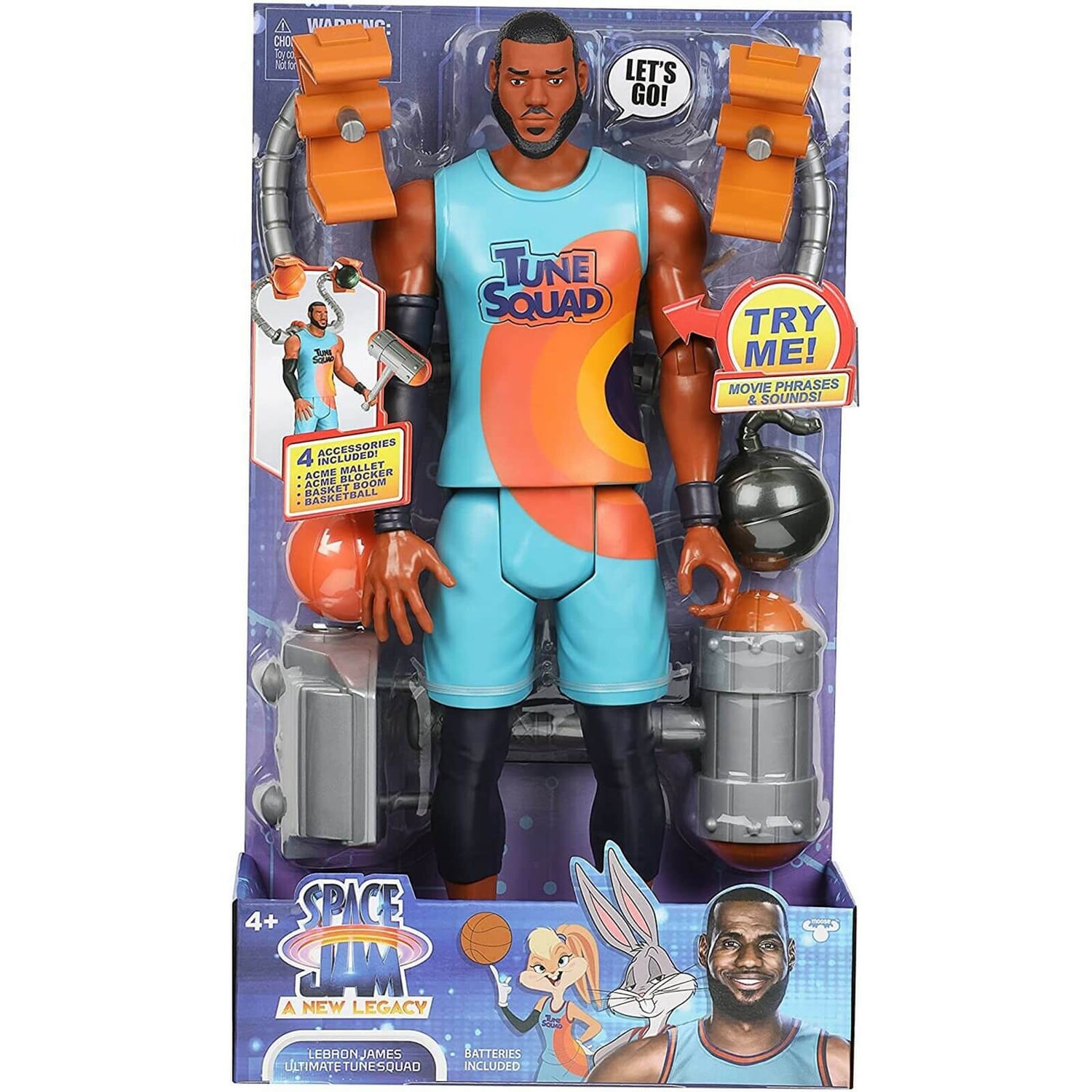 Space Jam: A New Legacy LeBron James 12 Inch Deluxe Action Figure