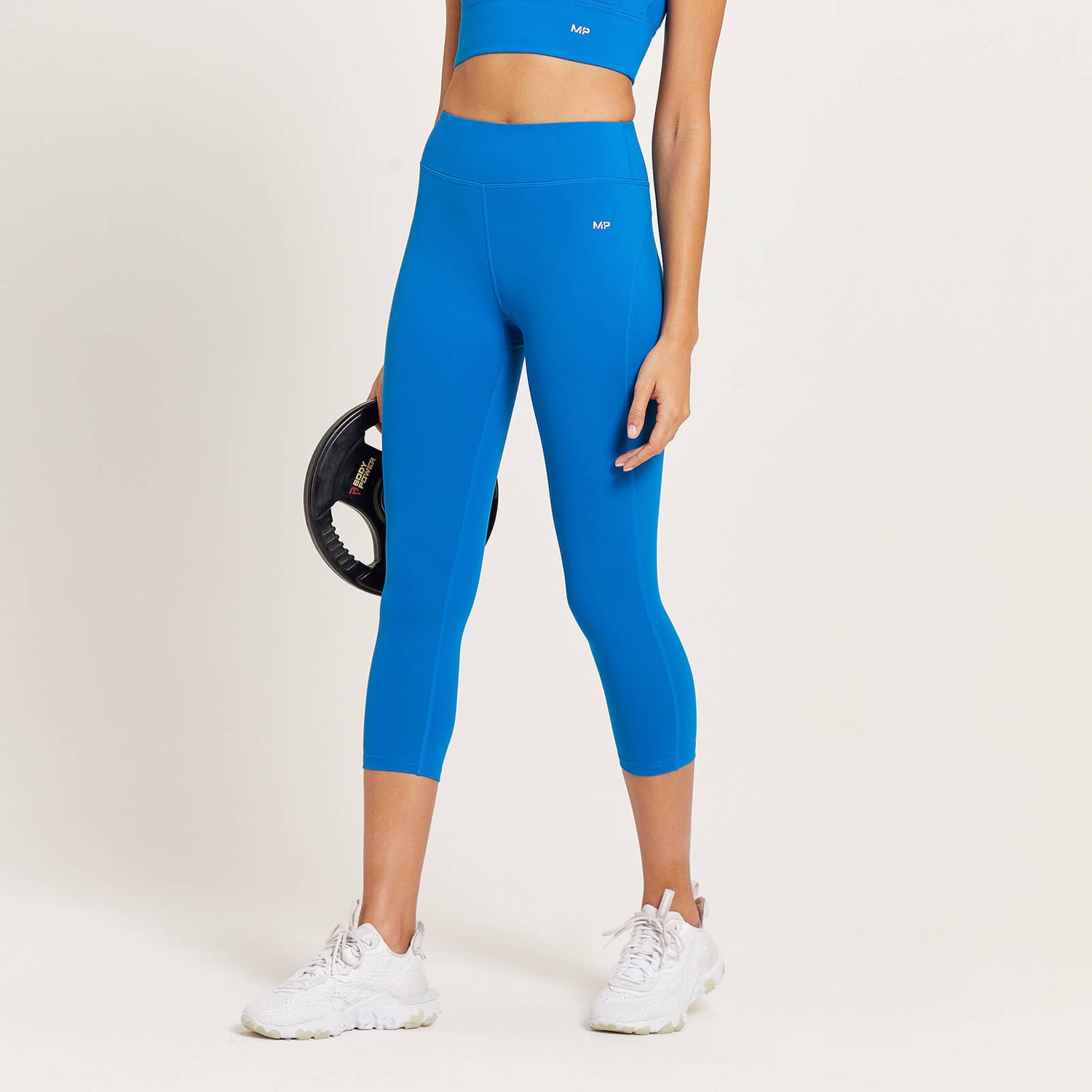 Naisten MP 3/4 Power -leggingsit - Voimakkaan sininen - XXS