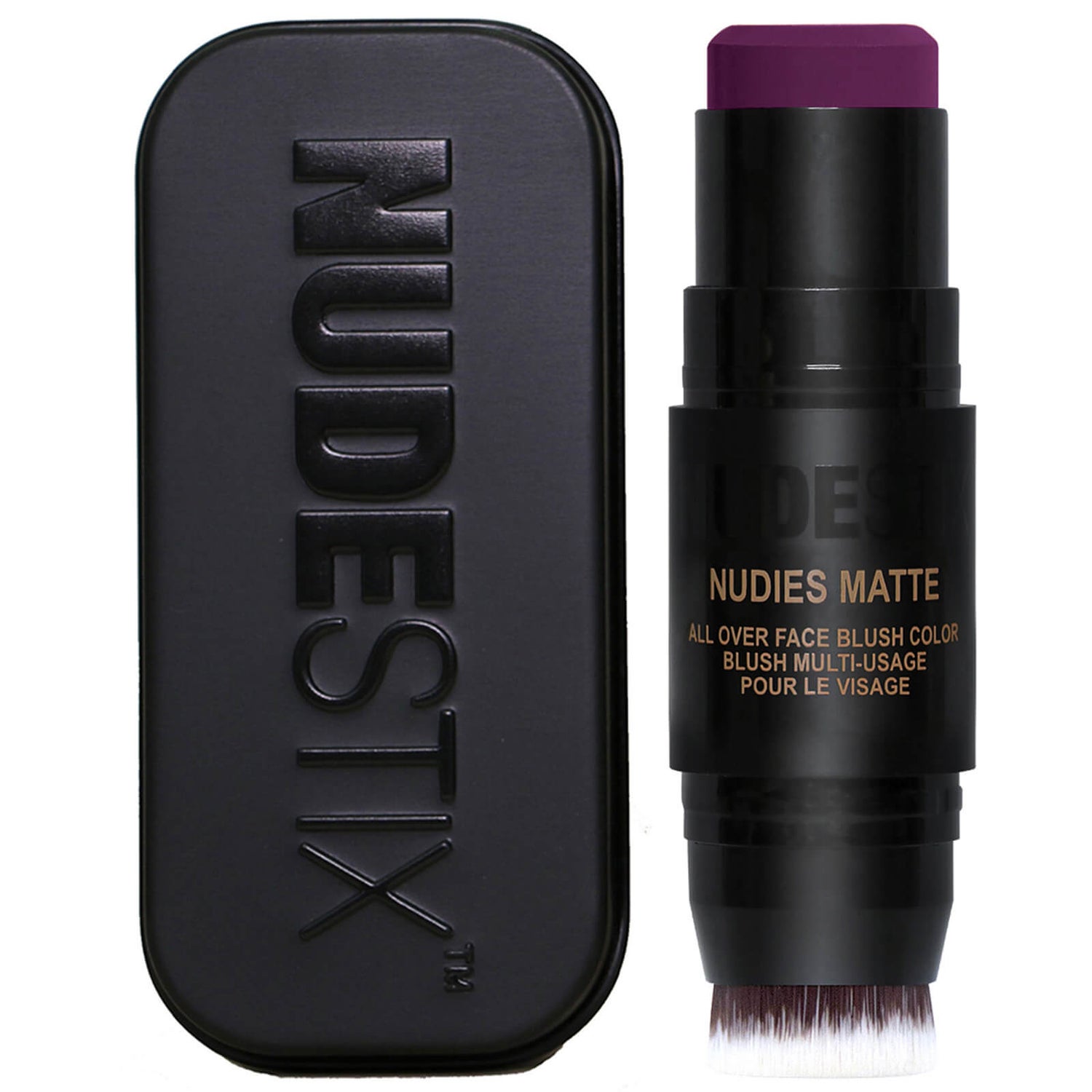NUDESTIX Nudies Matte All Over Face Blush Color - Moodie Blu
