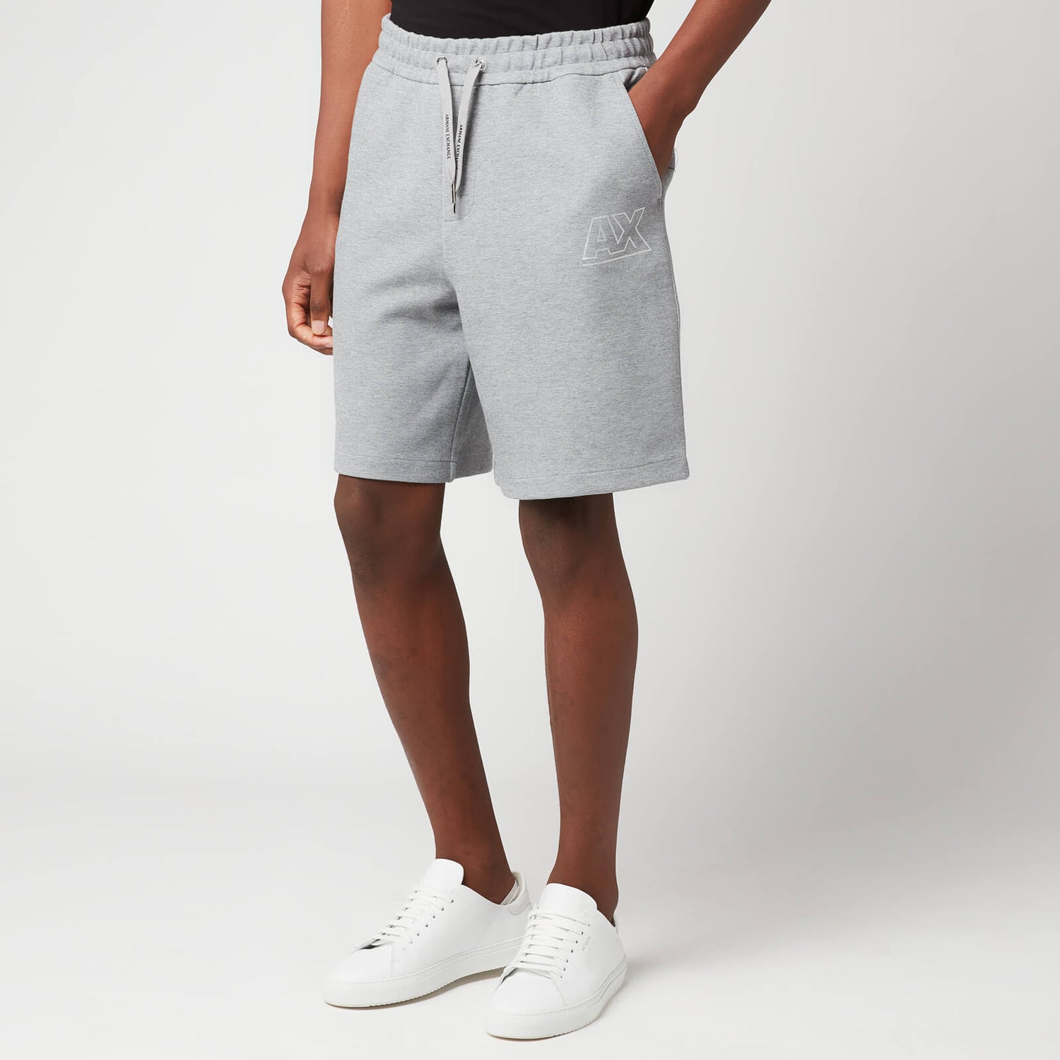 Armani Exchange Men's Sweat Shorts - Grey Melange