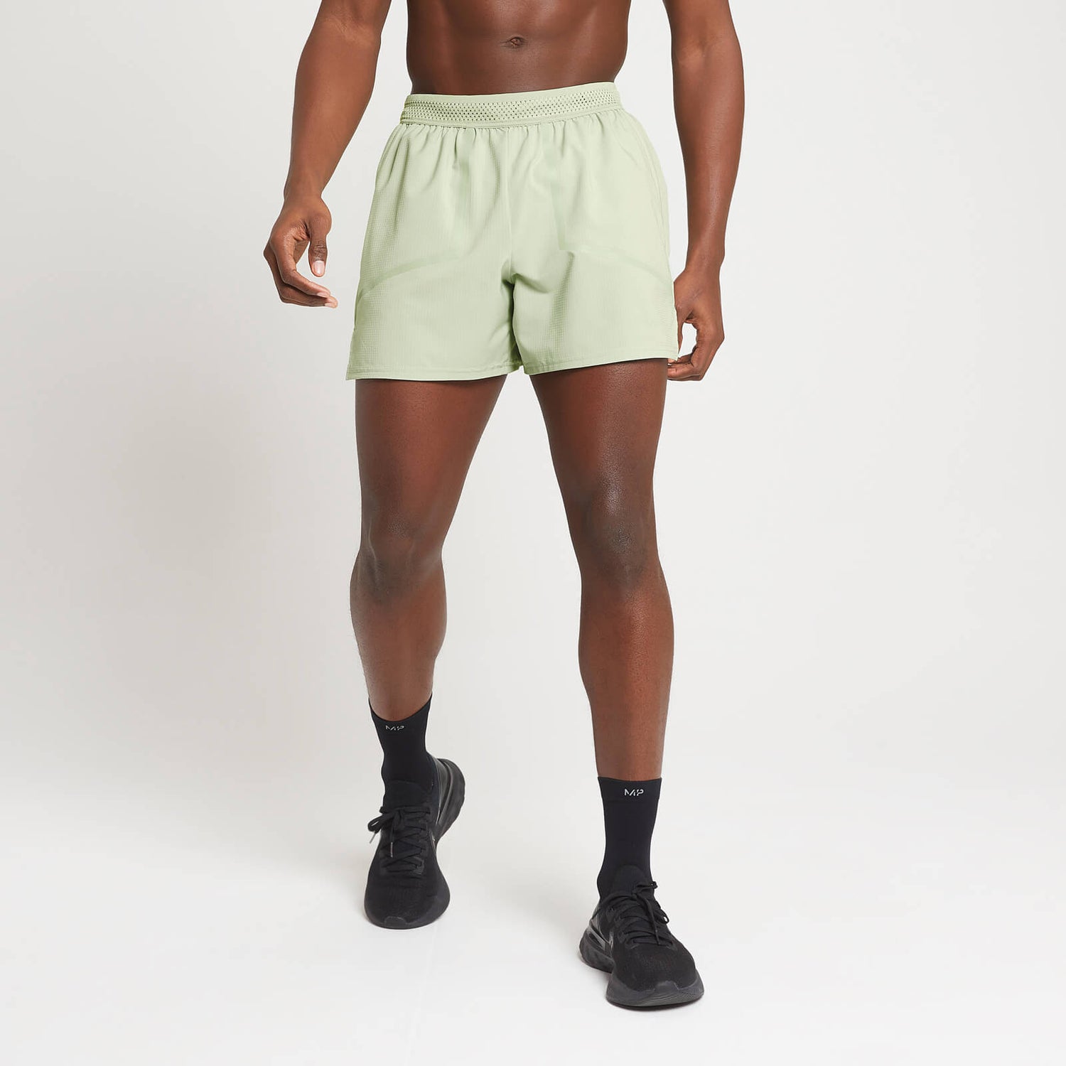 Pantalón corto Velocity Ultra con tiro de 12,7 cm para hombre de MP - Verde escarcha