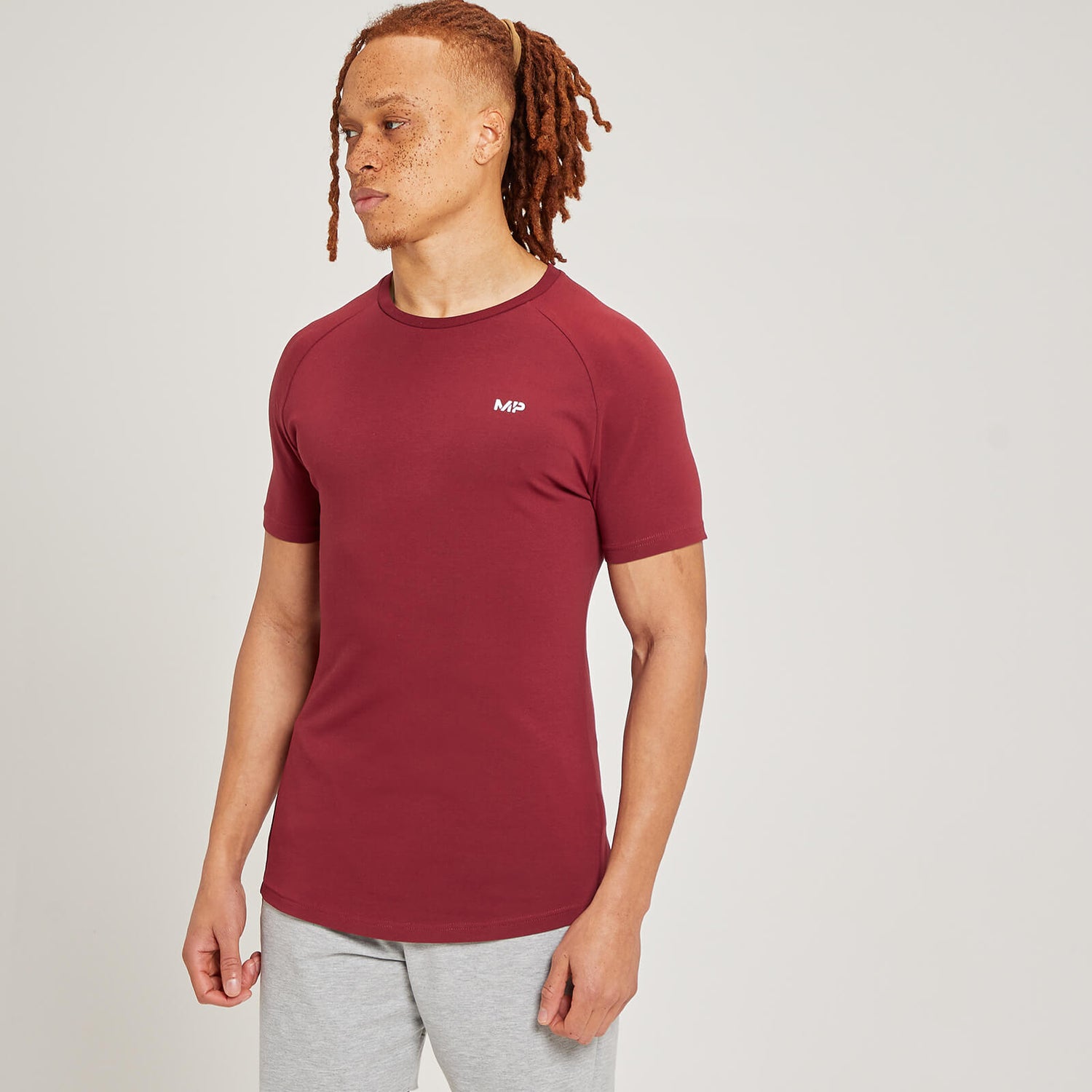 MP Form Short Sleeve T-Shirt til mænd – Scarlet