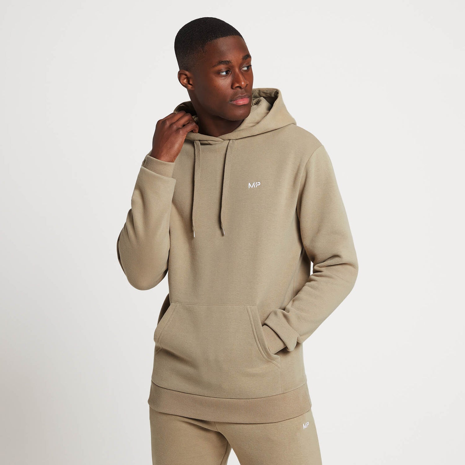MP Men's Rest Day Hoodie - Taupe - XS