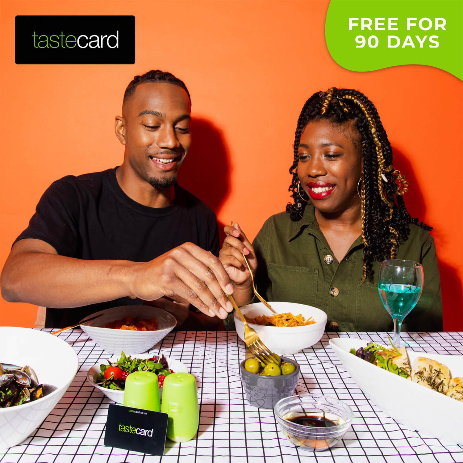 Free 90-day tastecard trial