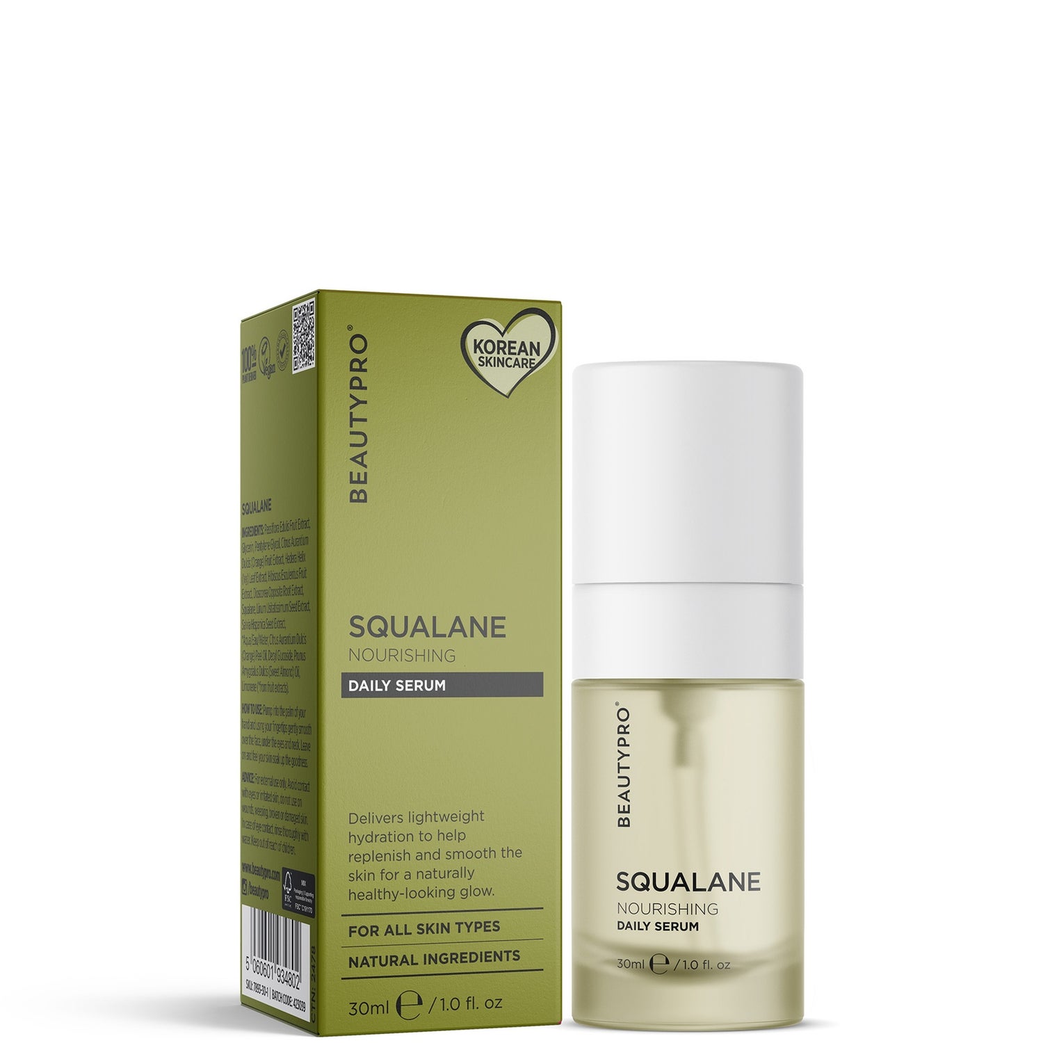 BEAUTYPRO Squalane Nourishing Daily Serum 30ml