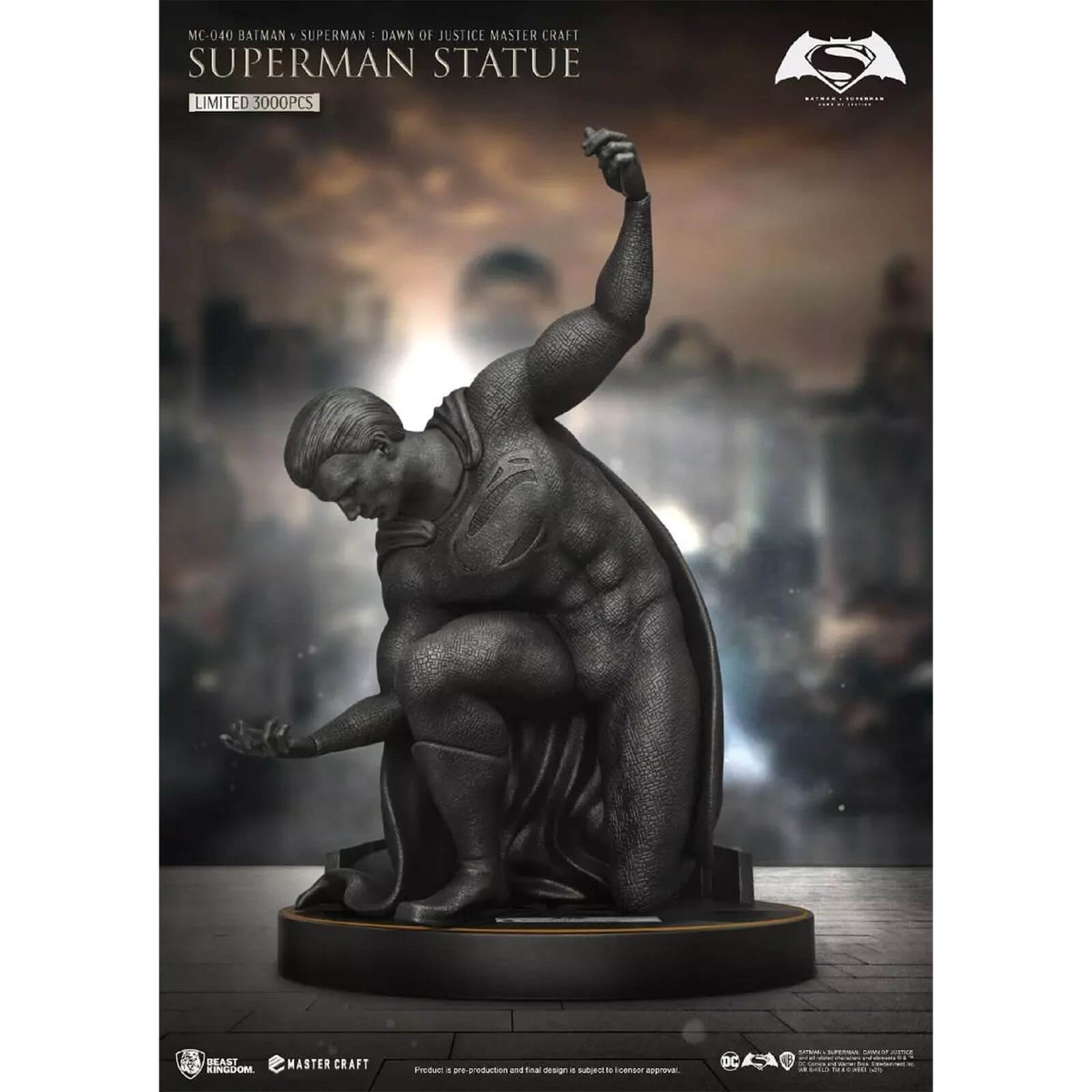 Beast Kingdom Batman v Superman : L'Aube de la justice Statuette Superman