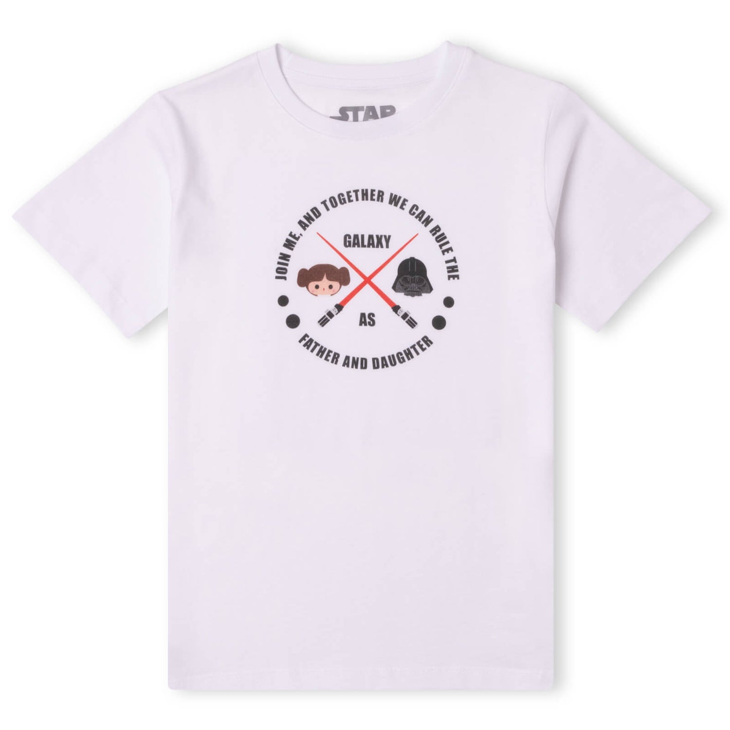 Father And Daughter Kids' T-Shirt - White - 134/140 (9-10 jaar) - Wit