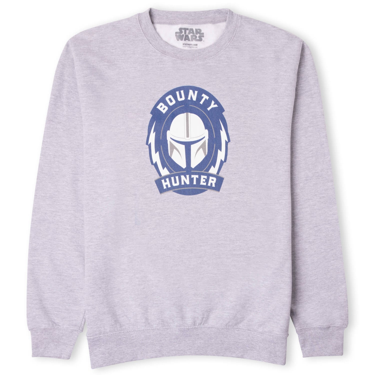 Star Wars The Mandalorian Bounty Hunter Sweatshirt - Grey