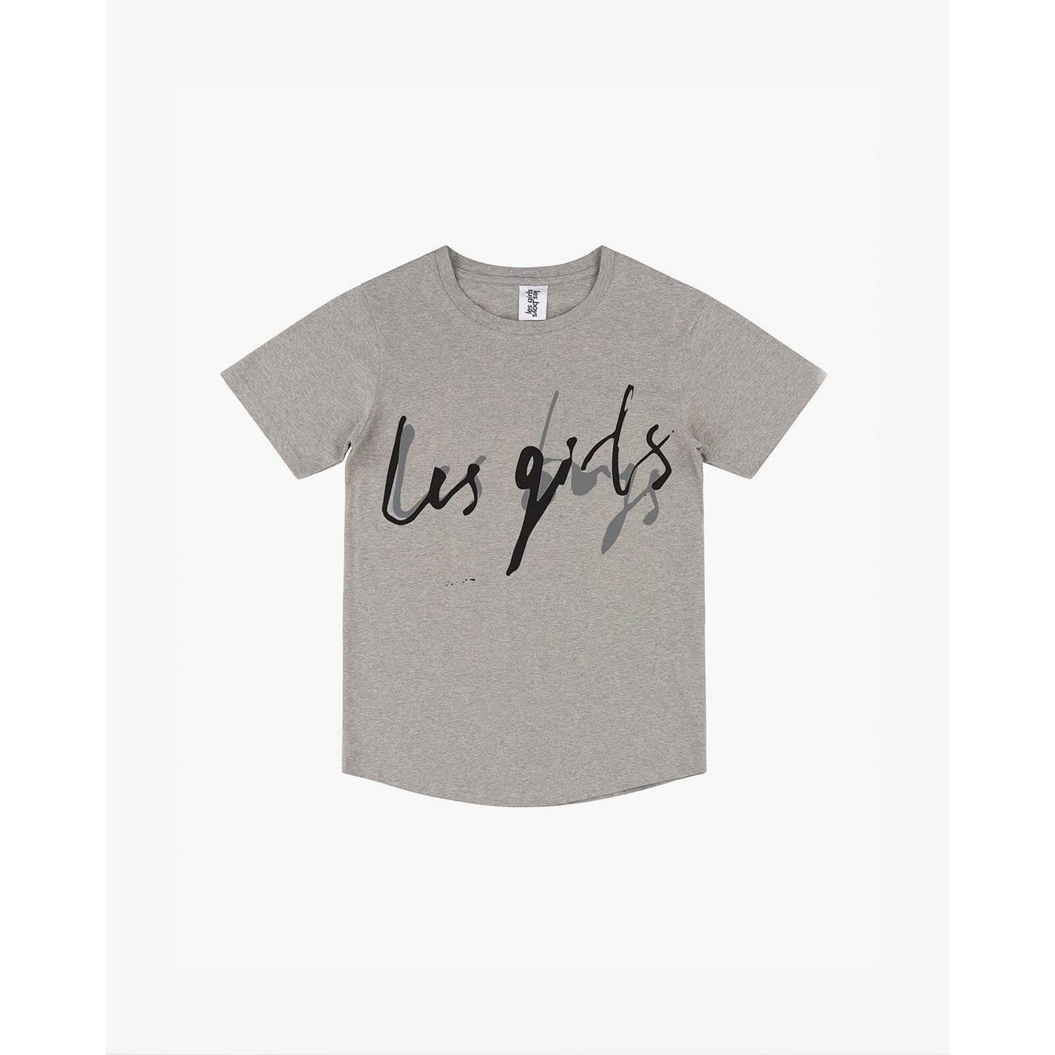 Les Girls Les Boys Women's Scratchy Print T-Shirt - Grey - S