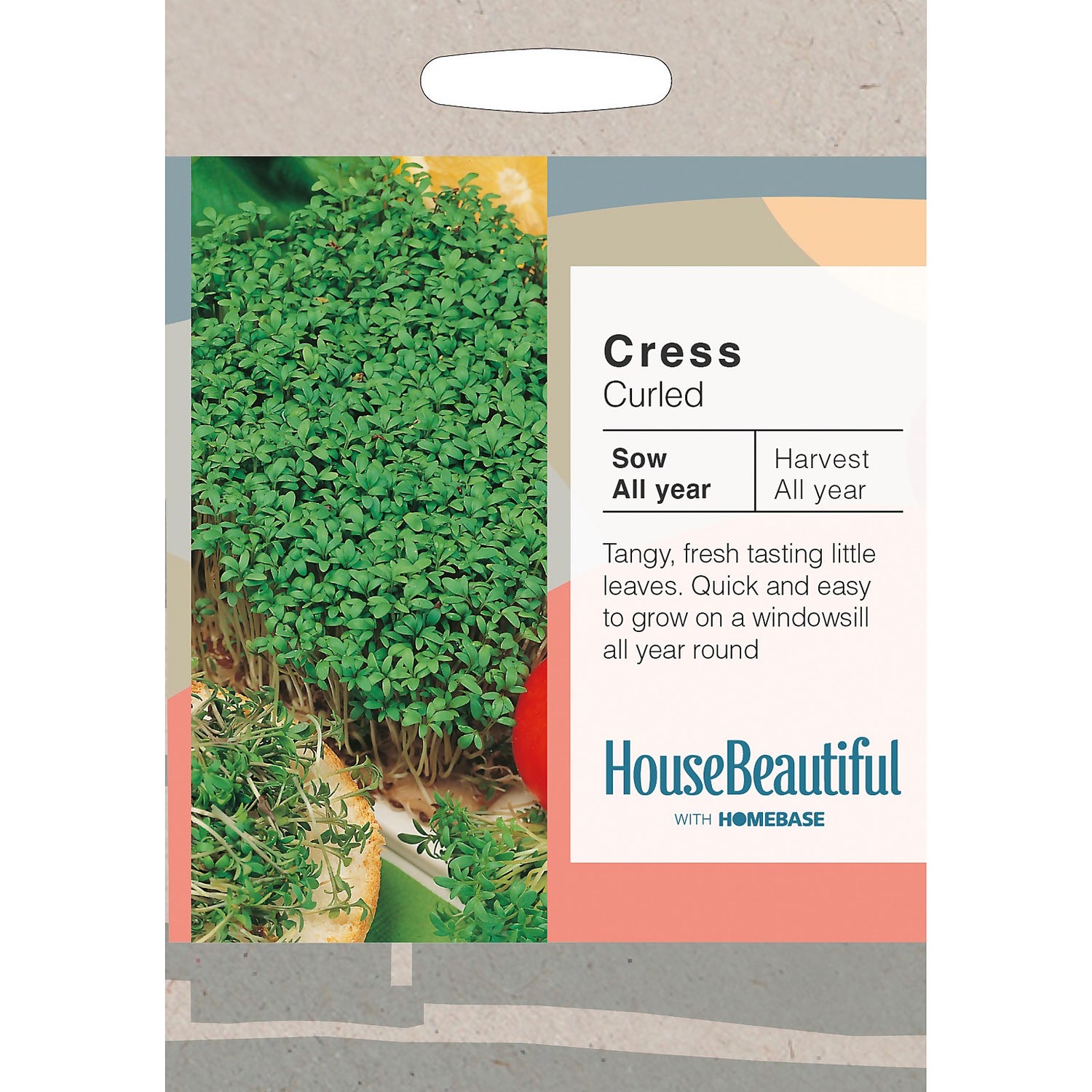 Curled, Cress Seed