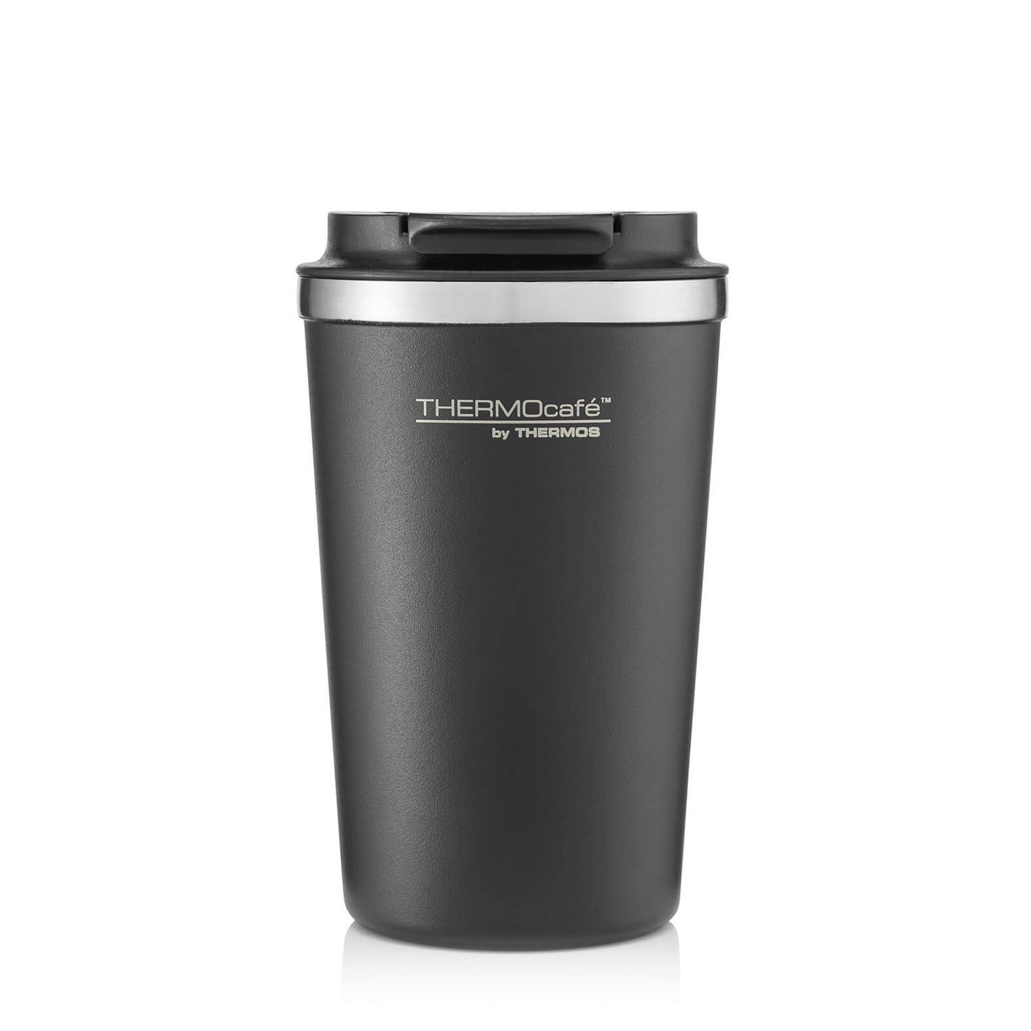 Thermos Thermocafe Earth Flip Lid Tumbler - 340ml - Slate Black
