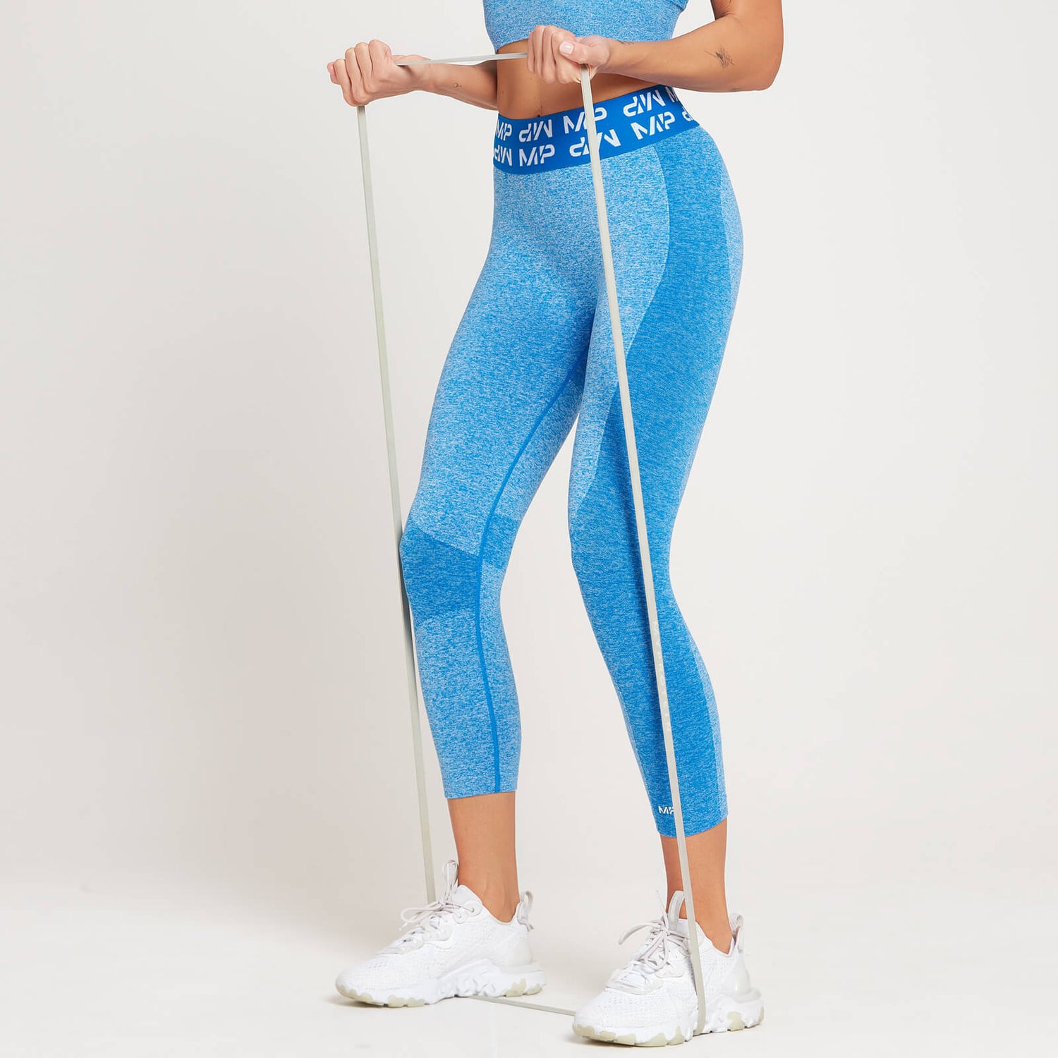 MP Curve 3/4-es női leggings - Égszínkék - XS