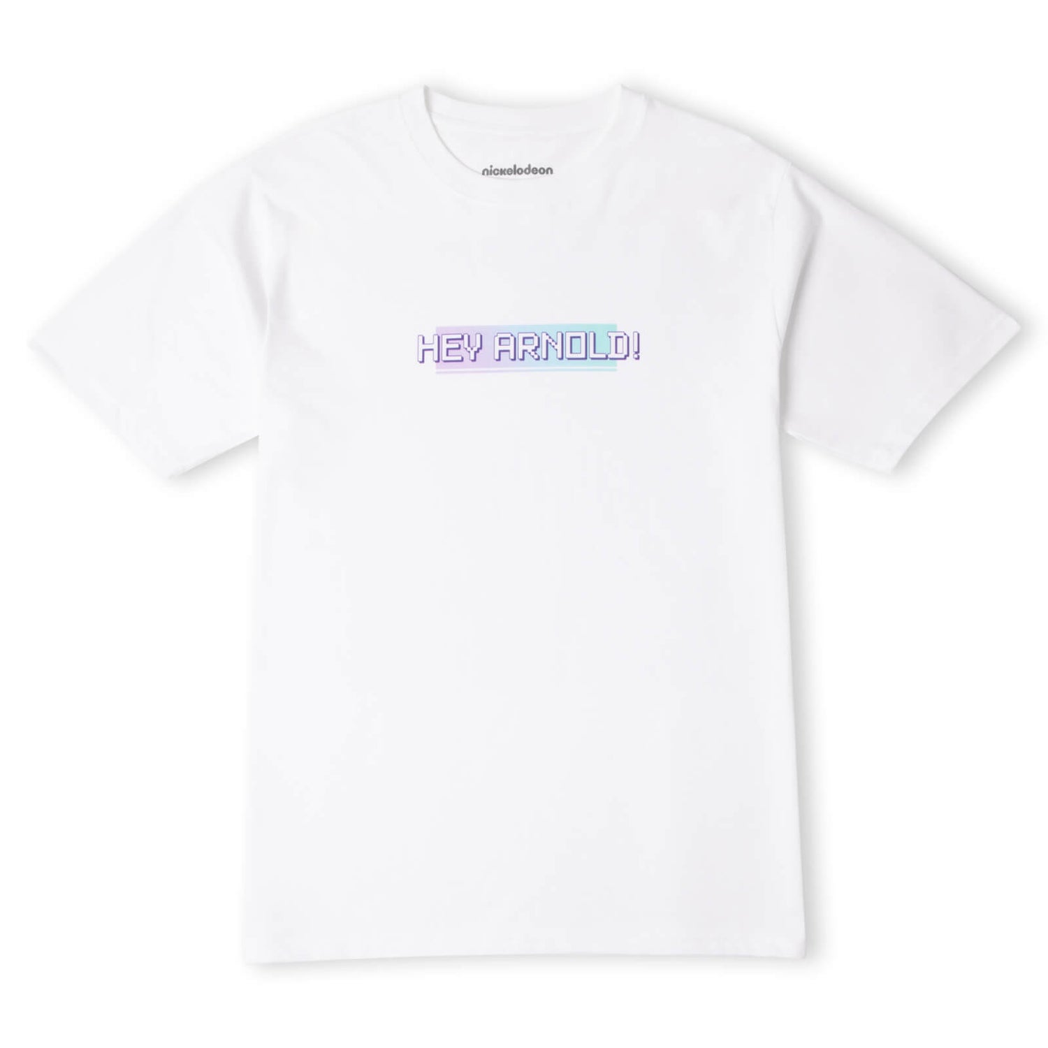 Nickelodeon Hey Arnold Couch Chill Oversized Heavyweight T-Shirt - White