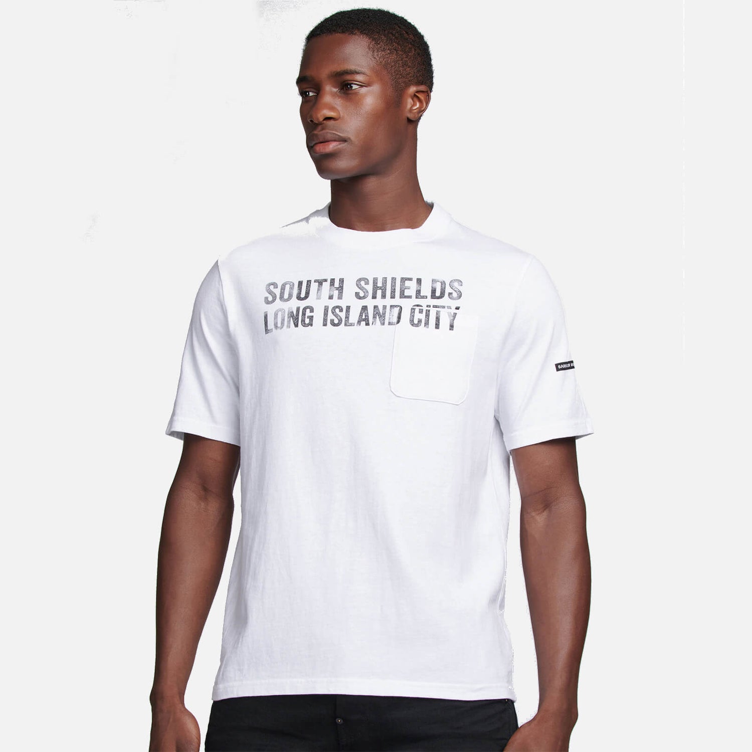 Barbour X Engineered Garments Men's South Shields T-Shirt - White - L