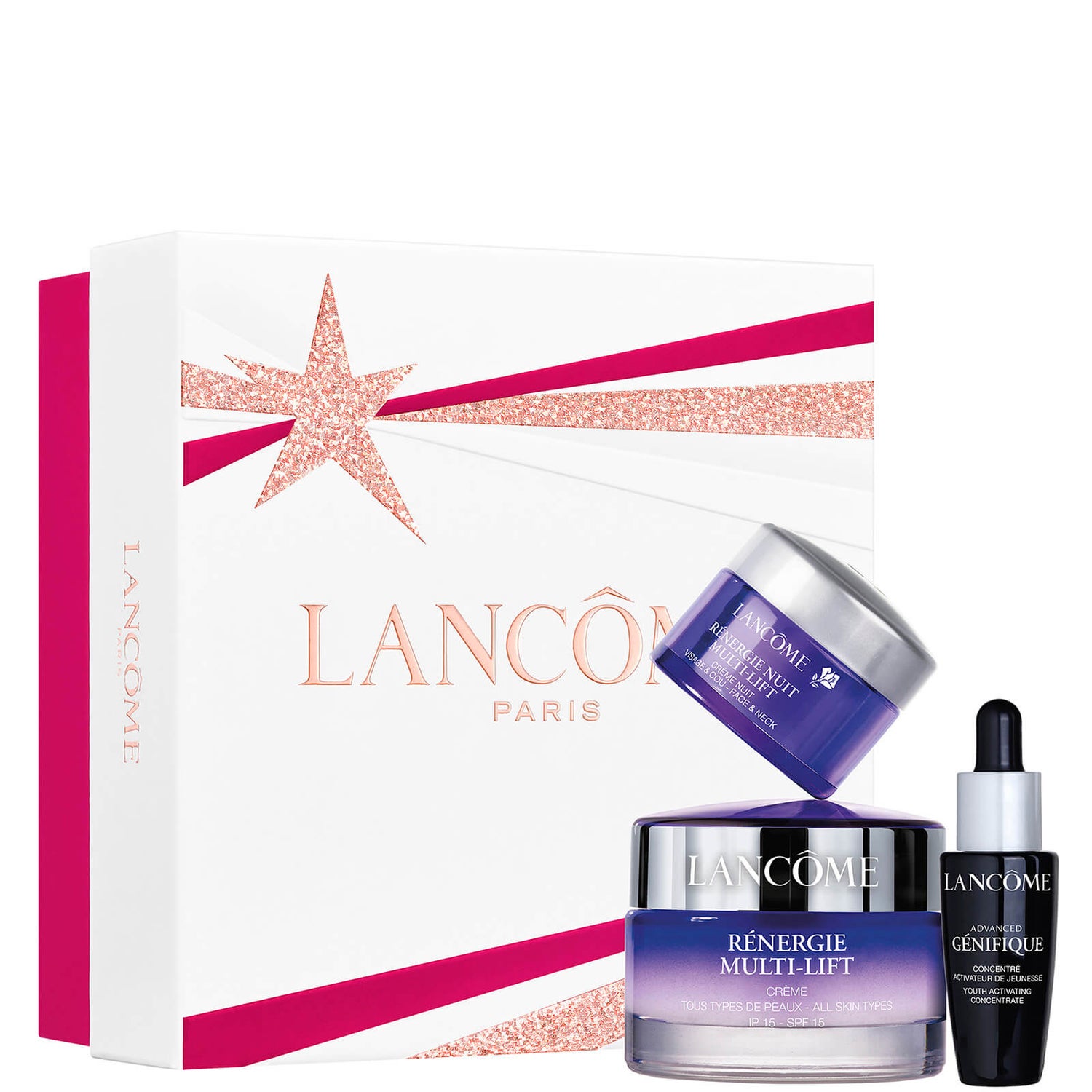 Lancome Renergie Multi Lift Rich Cream 50ml Christmas Gift Set (Worth £100.00)