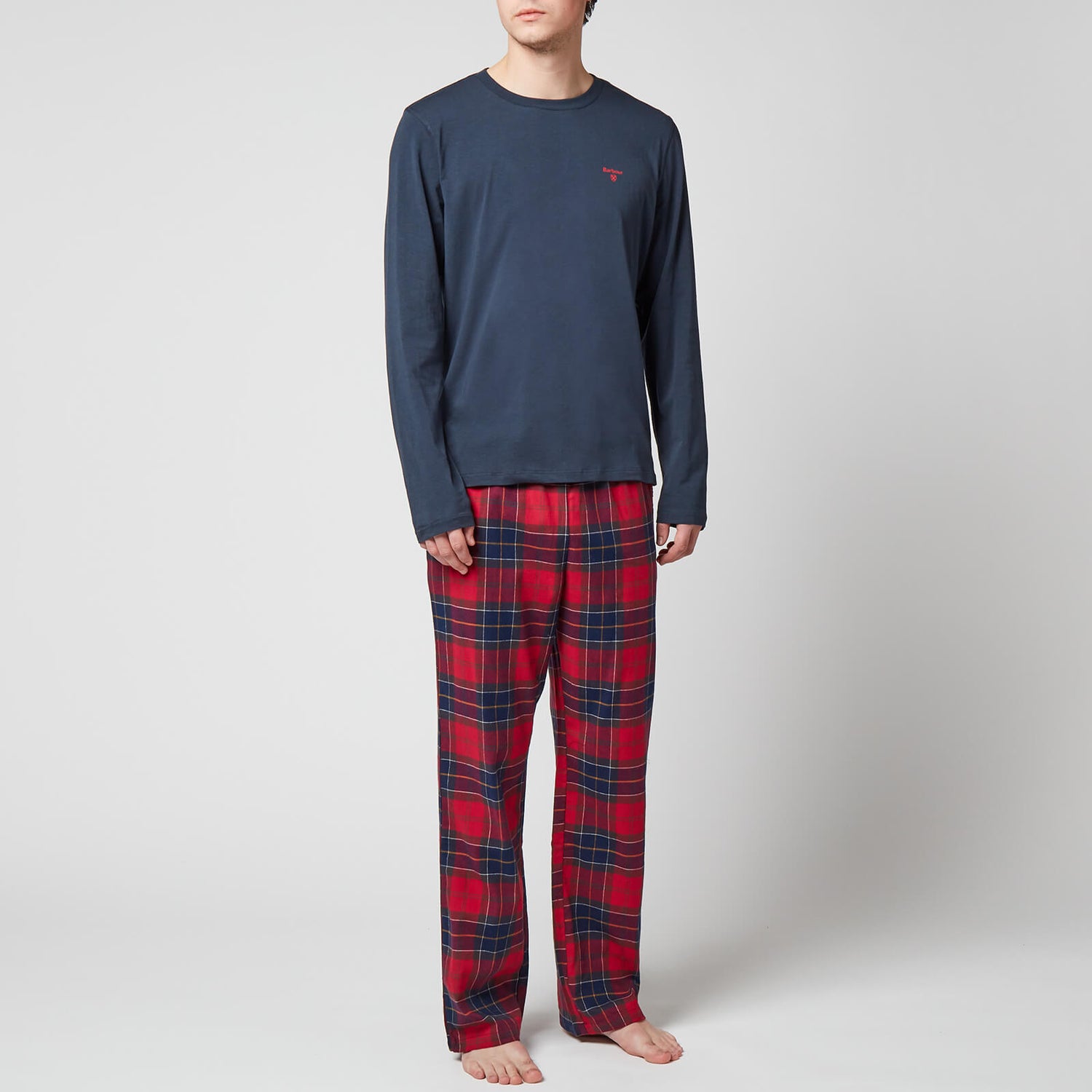 Barbour Heritage Men's Doug Pyjama Set - Red Tartan