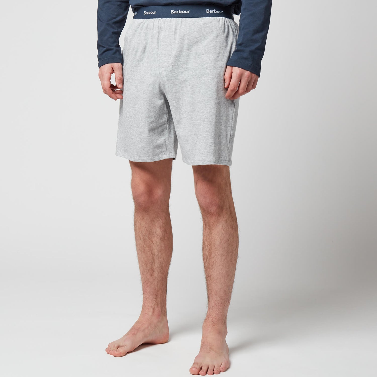Barbour Heritage Men's Abbott Shorts - Light Grey Marl - M