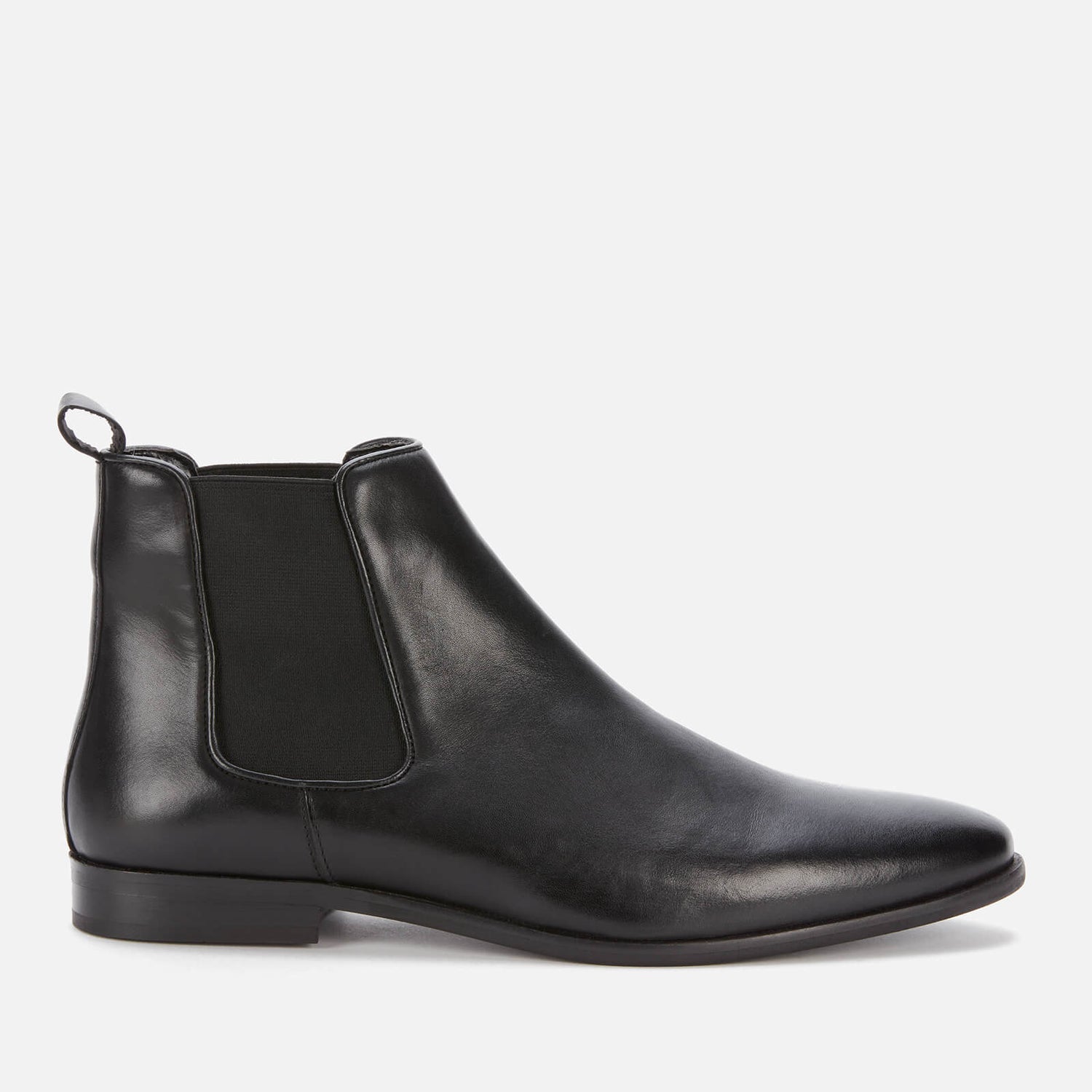 Walk London Men's Alfie Leather Chelsea Boots - Black