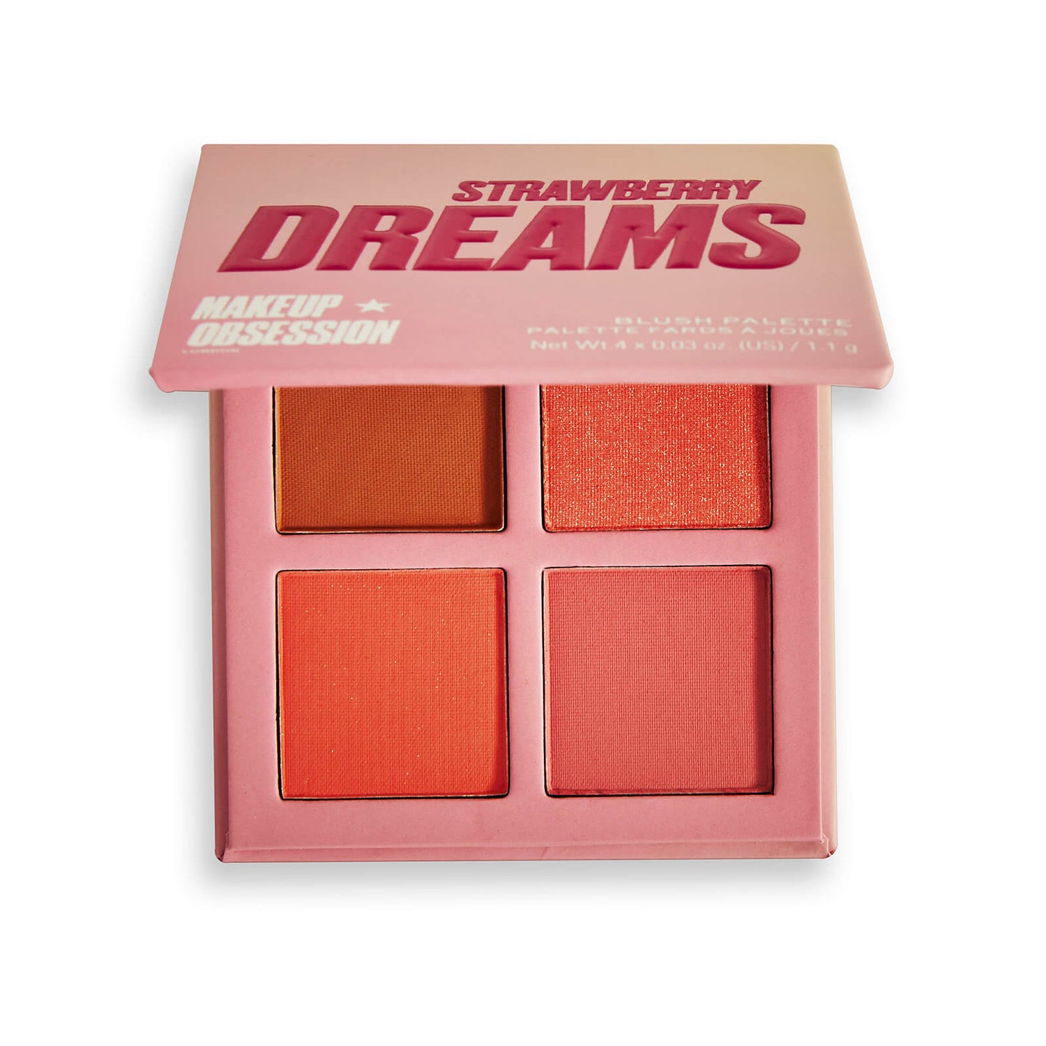 Makeup Obsession Blush Crush Palette Strawberry Dreams