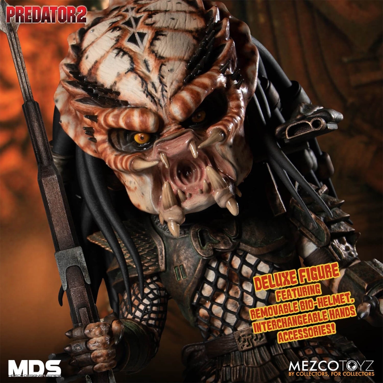 Mezco Predator 2 City Hunter Designer Series Deluxe 6 Inch Action Figure